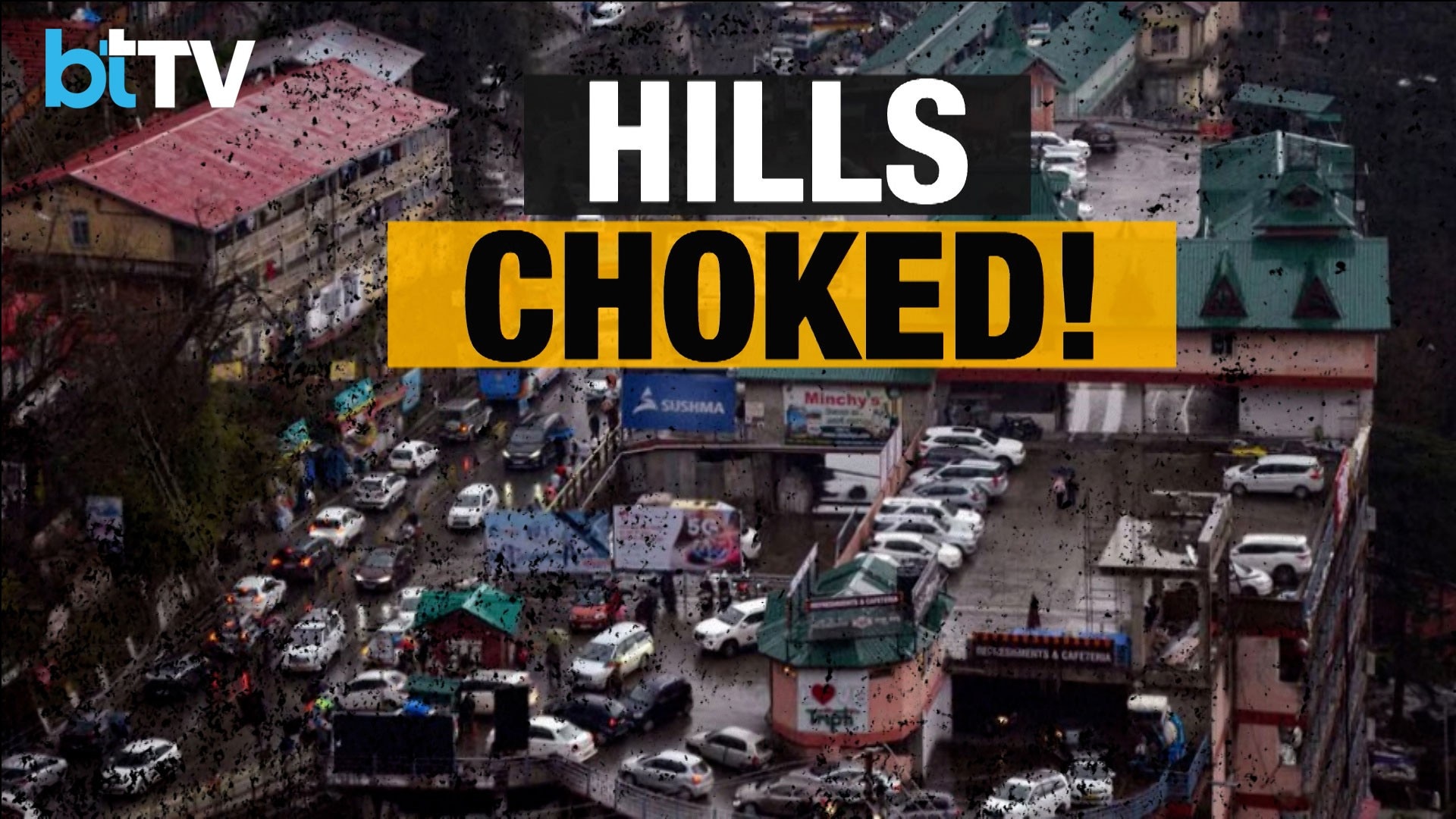 Tourist Rush Hits Hill Stations As North India Escapes Scorching Heat; Heavy Traffic Chokes Roads