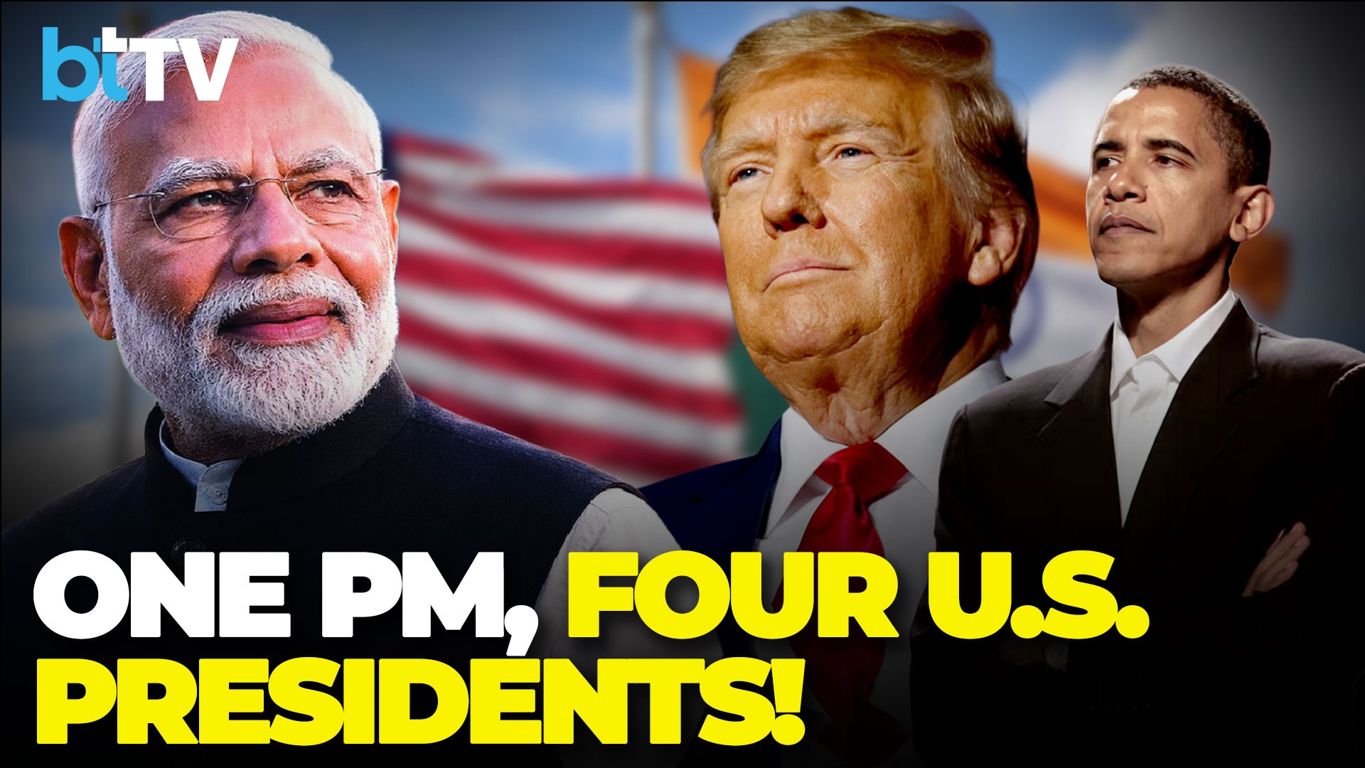 4 Presidencies, 12 Years: How PM Modi Navigated U.S. Ties Across Obama, Trump & Biden Eras