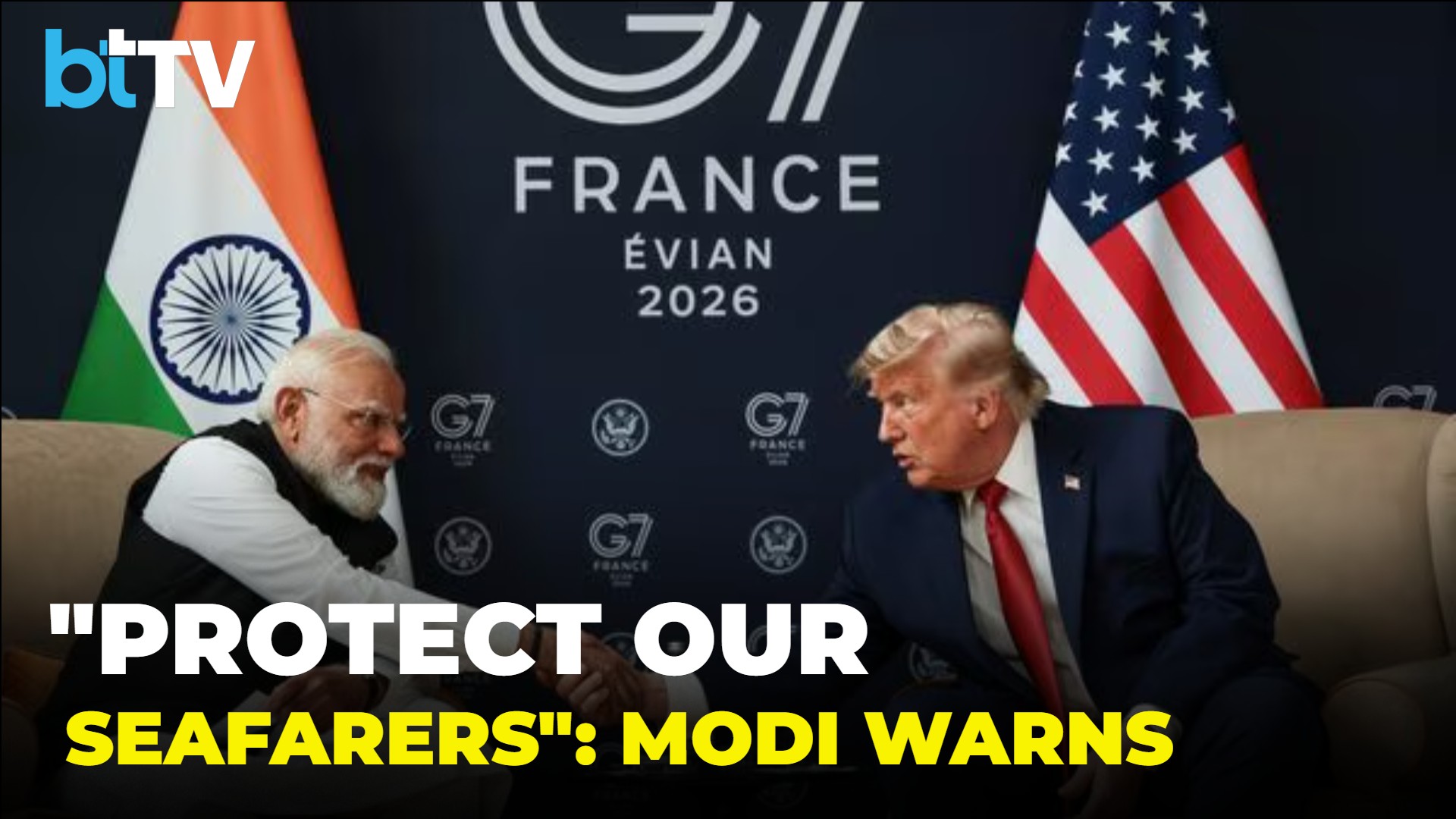 "Security Of Seafarers Priority": PM Modi Raises Indian Sailors' Safety In Iran Deal With Trump