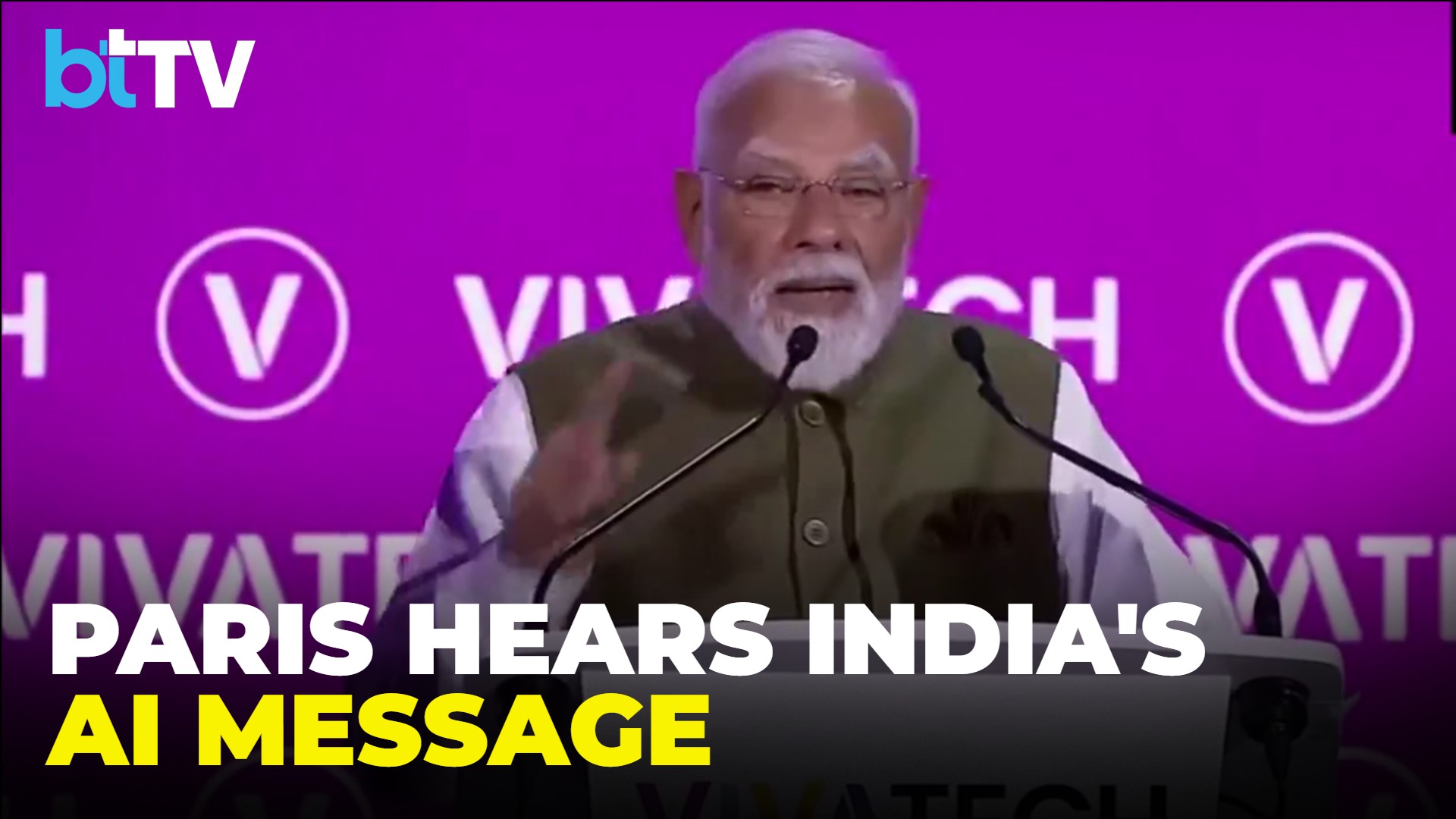 Work With India, Deliver For All: PM Modi's AI Pitch At VivaTech 2026