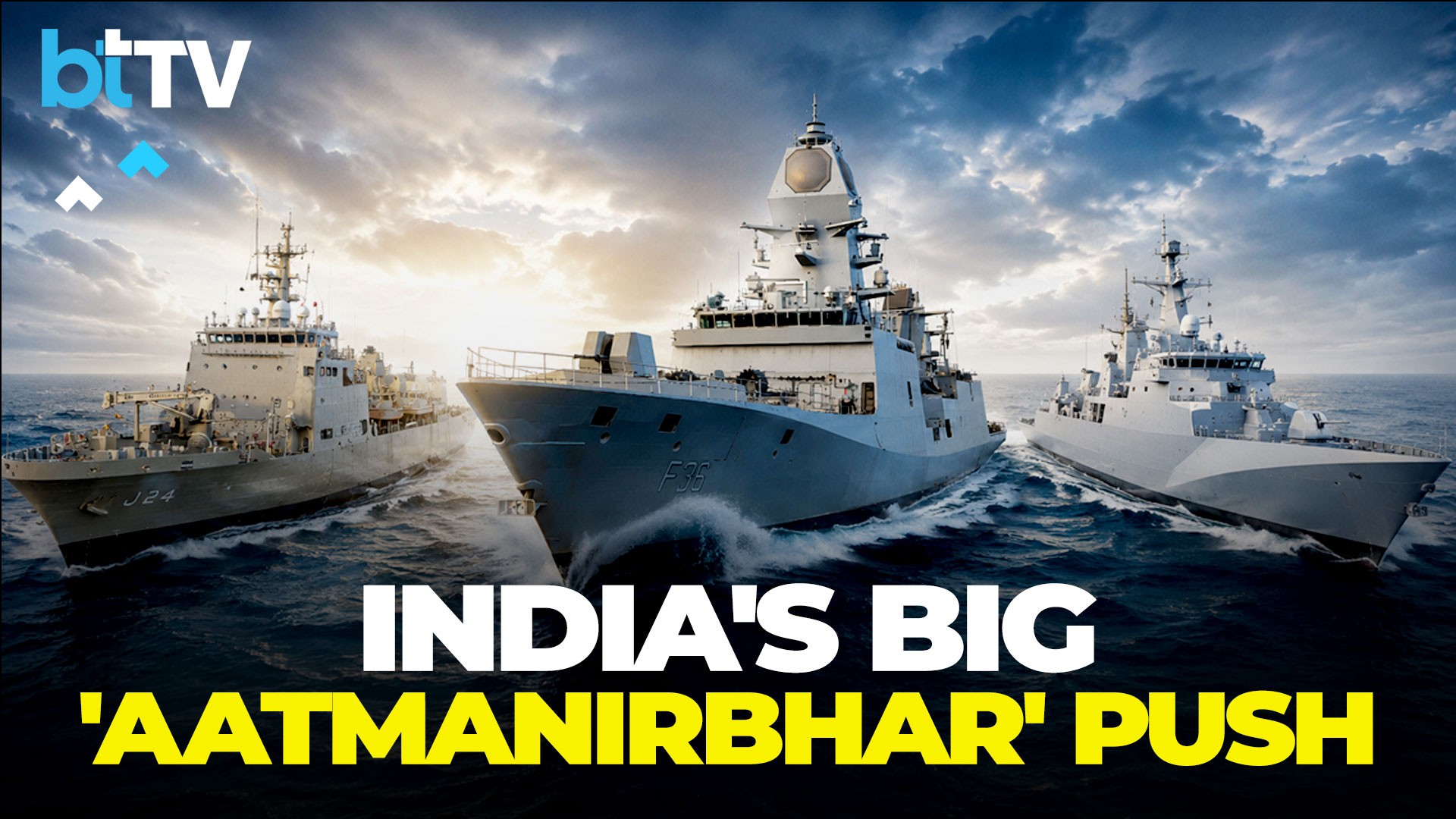 Big Boost For Aatmanirbhar Defence As PM Modi Commissions 3 Indigenous Navy Warships
