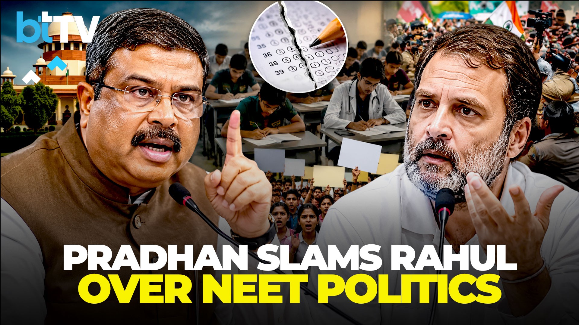 'Rahul Gandhi Should Apologise': Dharmendra Pradhan On NEET Row And Student Concerns