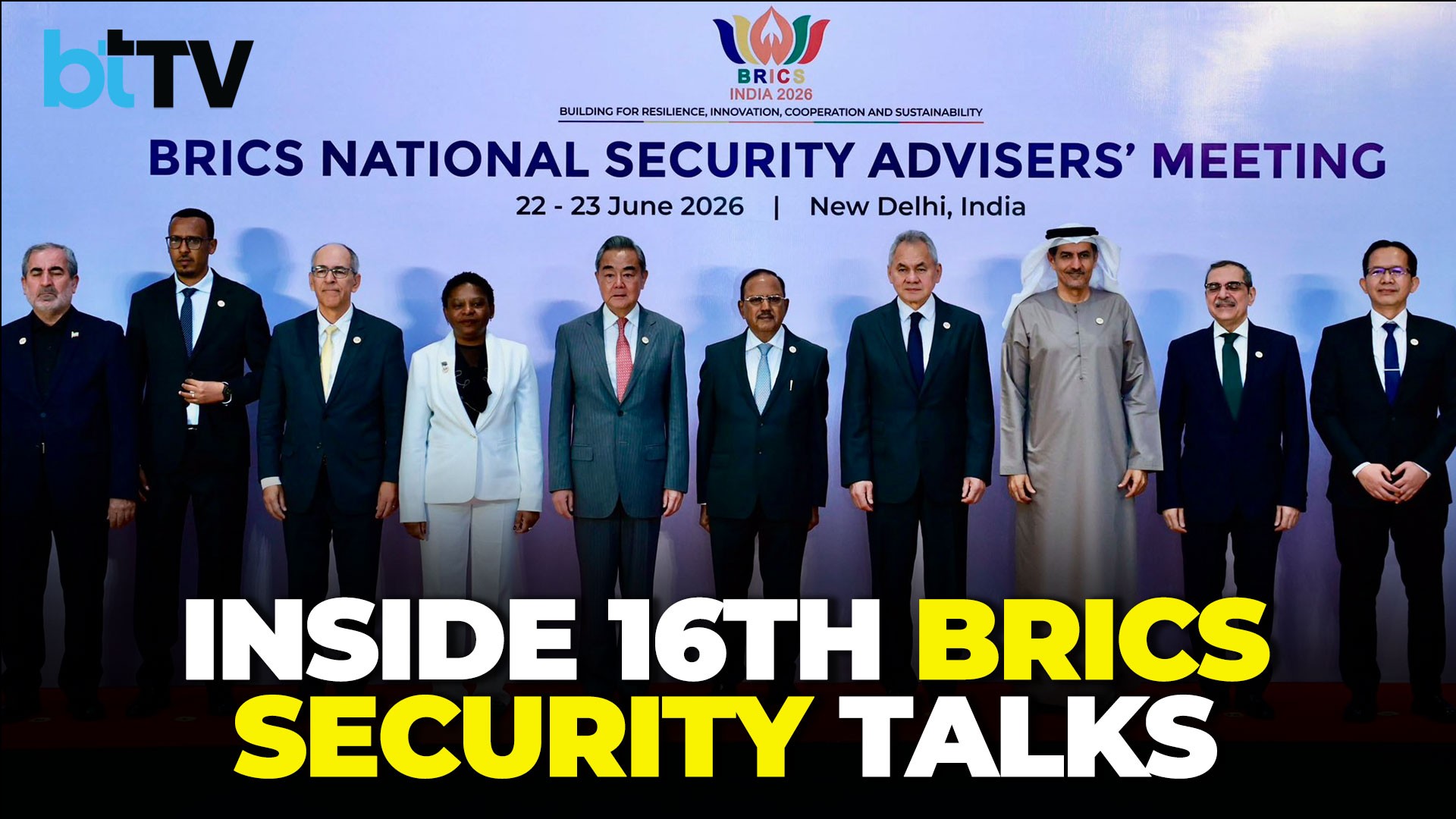 NSA Ajit Doval Hosts 16th BRICS NSA Meet, Focus On Emerging Global Security Threats