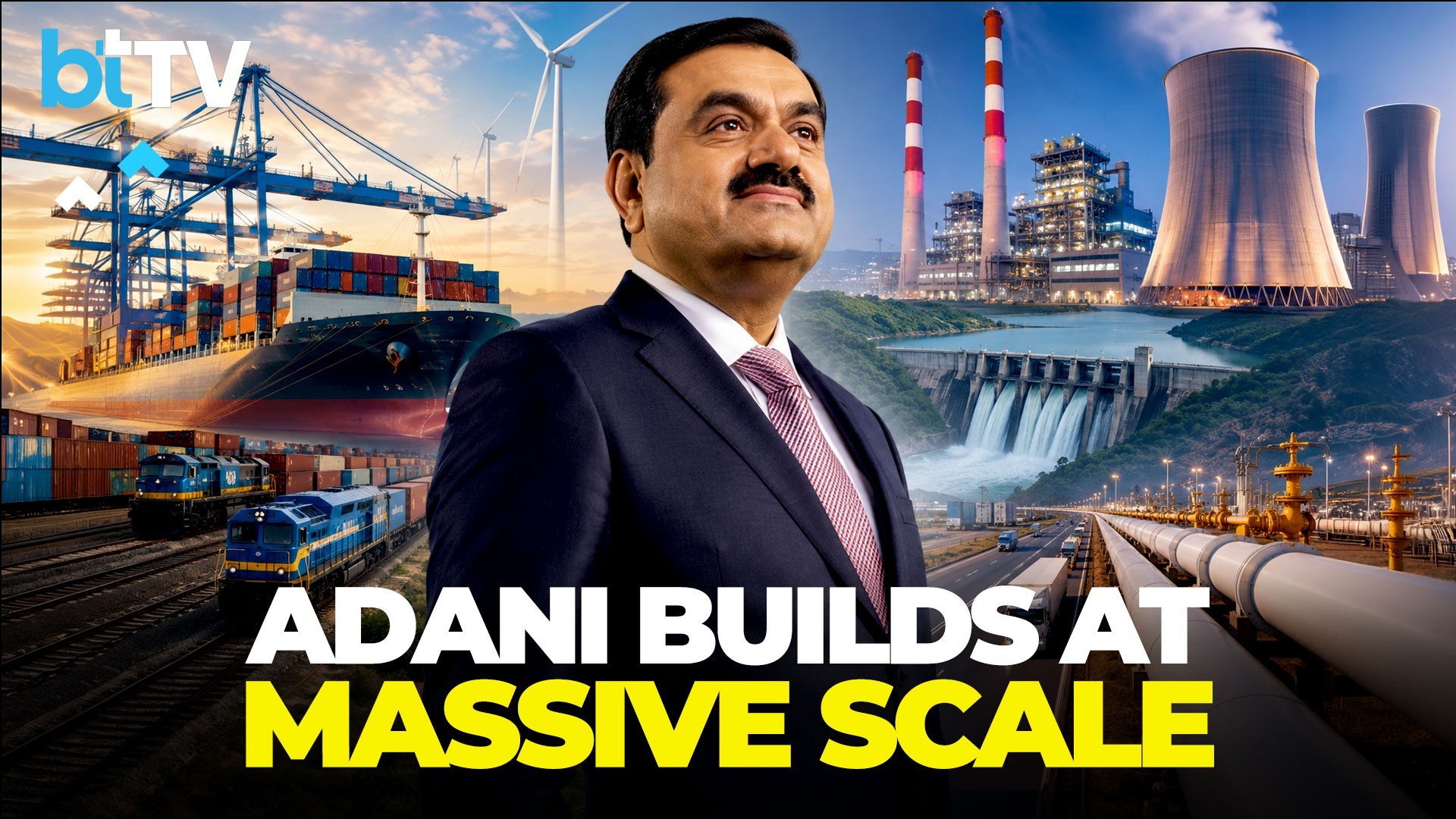 Adani Unveils Massive Infrastructure Expansion Across Energy And Ports