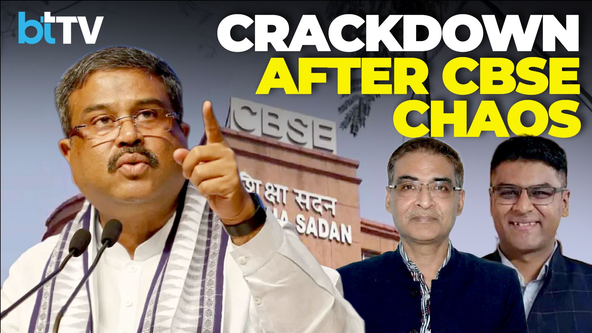 Centre Transfers CBSE Chief, Orders Probe Amid Re-Evaluation Portal Chaos