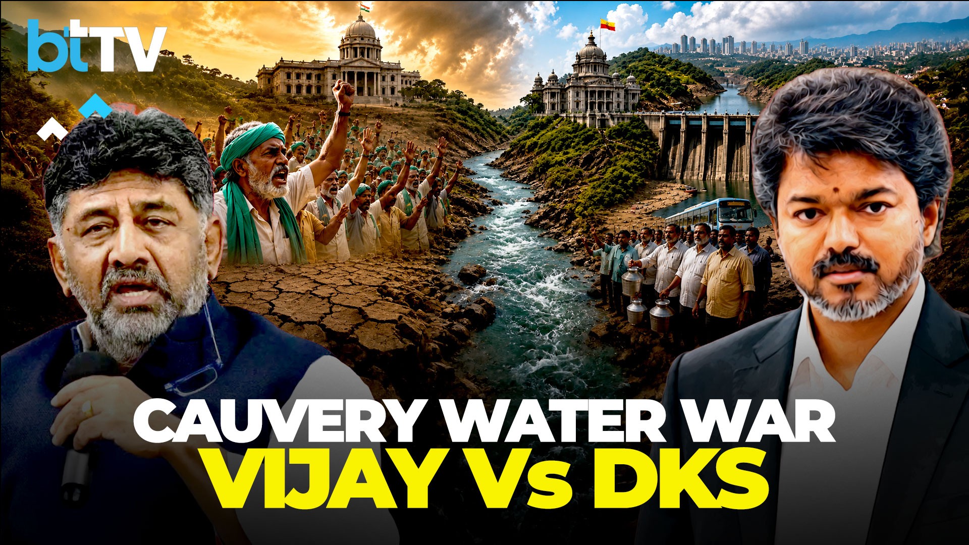 Cauvery Water Dispute Escalates: TN S.O.S For Water, Karnataka Cites Shortage