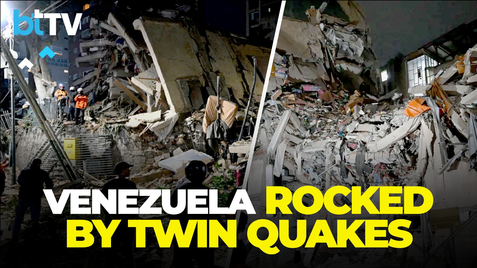 Venezuela's Worst Earthquake Disaster in Decades | Buildings Collapse, Panic Spreads
