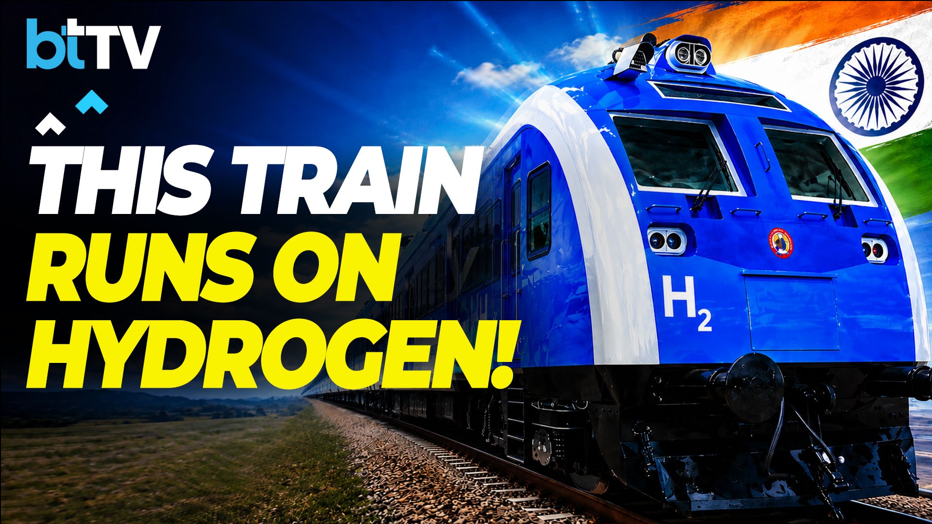 India's First Hydrogen Train Hits 120 kmph | No Diesel, No Wires, Only Water Vapour