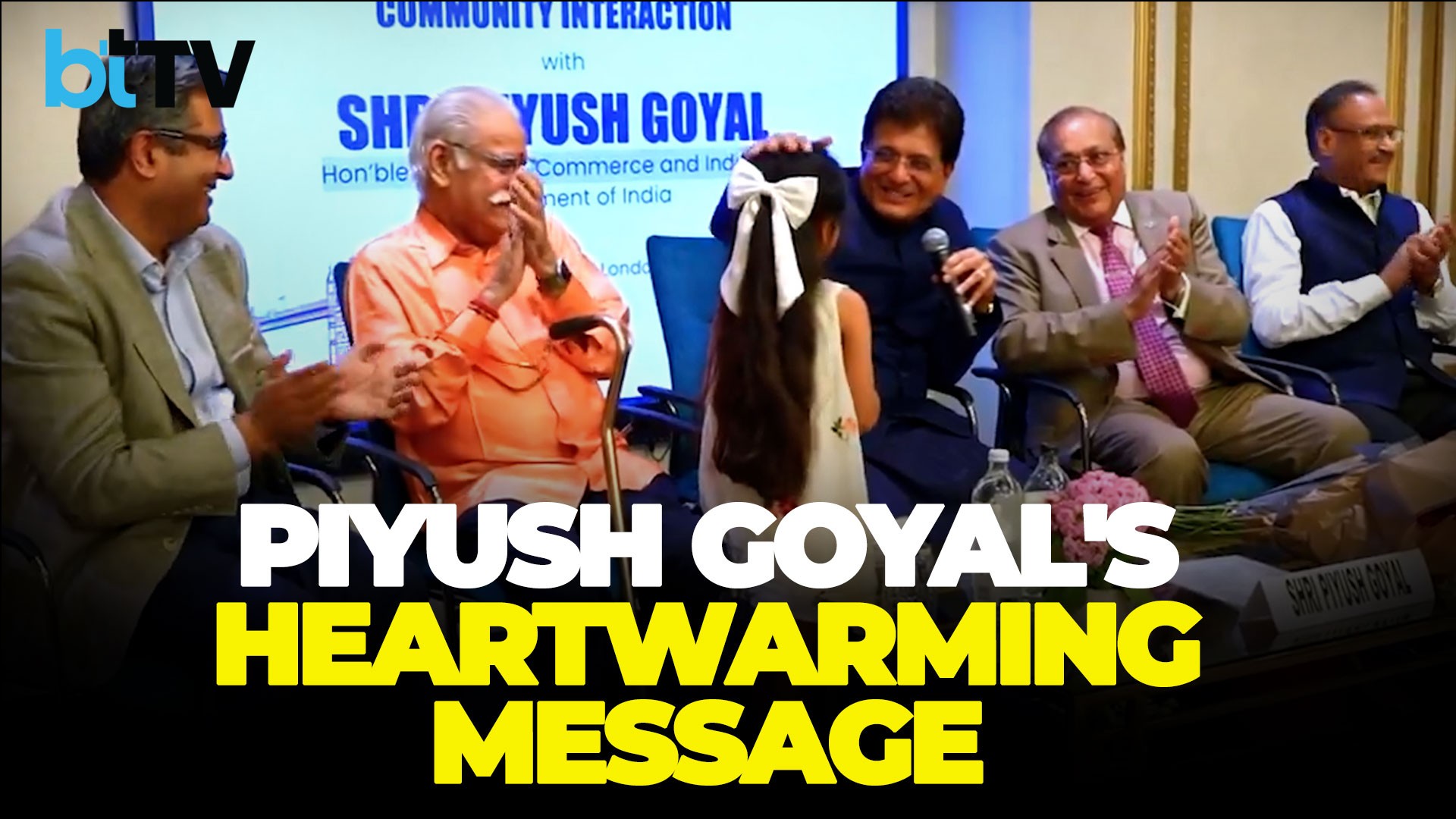 Piyush Goyal's Inspiring Interaction With Young Girl Wins Hearts | Powerful Message On Dreams