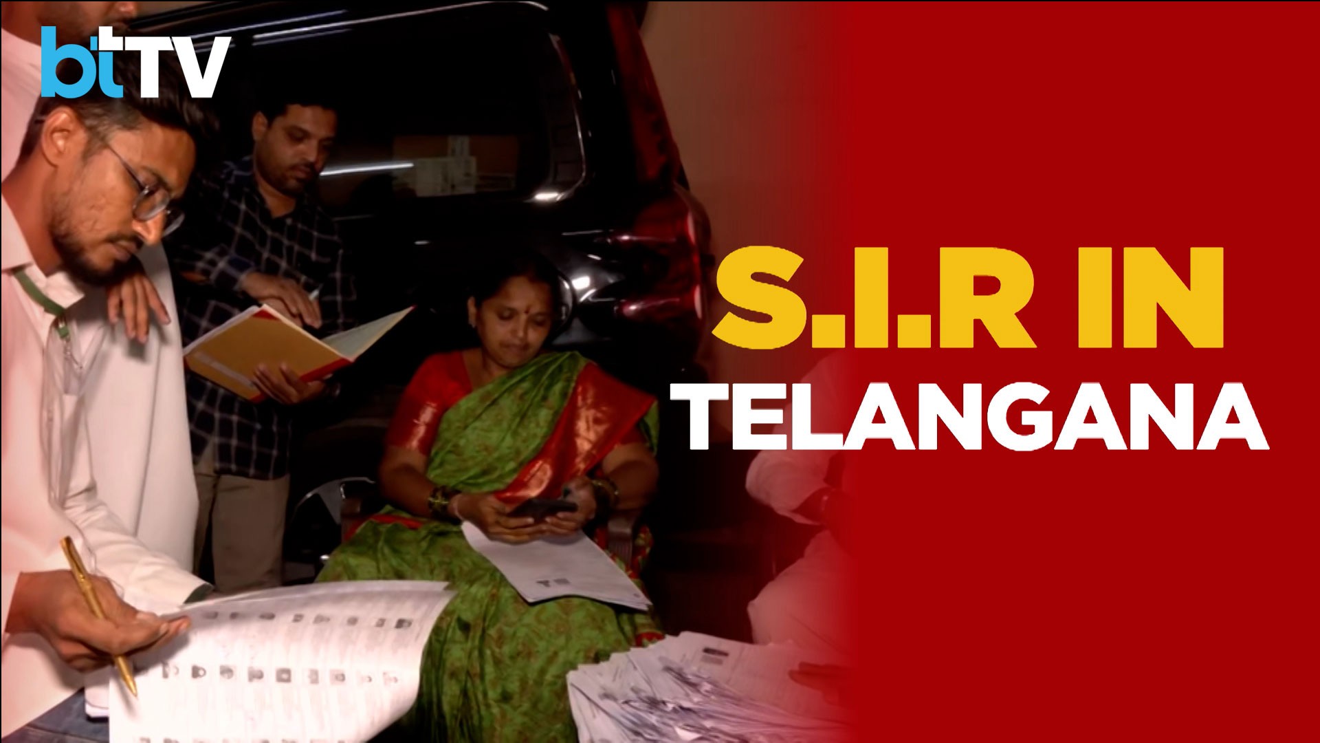Telangana S.I.R Drive Begins; Owaisi Opposes Voter Verification, BJP Hits Back