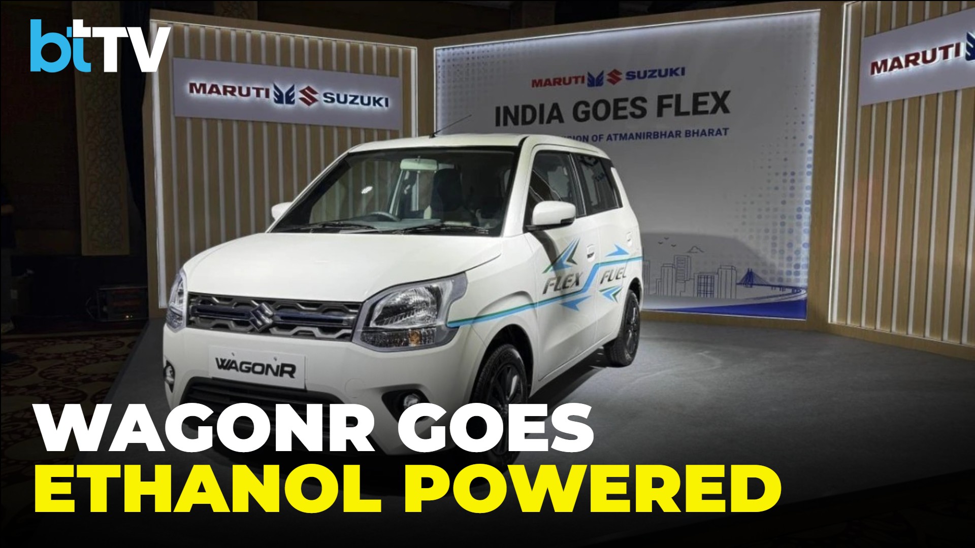 Maruti Suzuki Unveils Flex Fuel WagonR | India's E