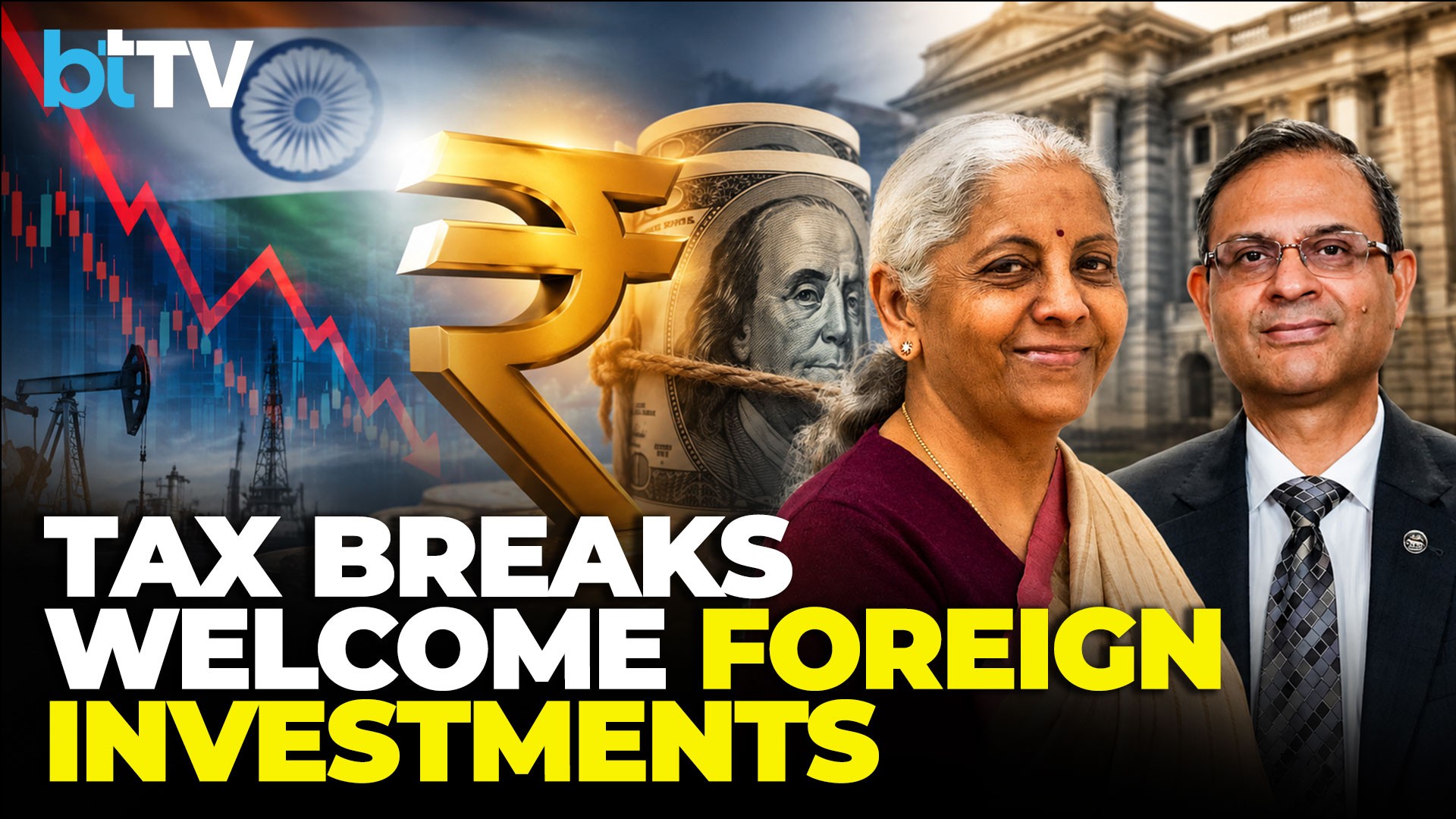 Govt & RBI's Big Rupee Rescue Plan: Tax Breaks, Bond Push & Foreign Money