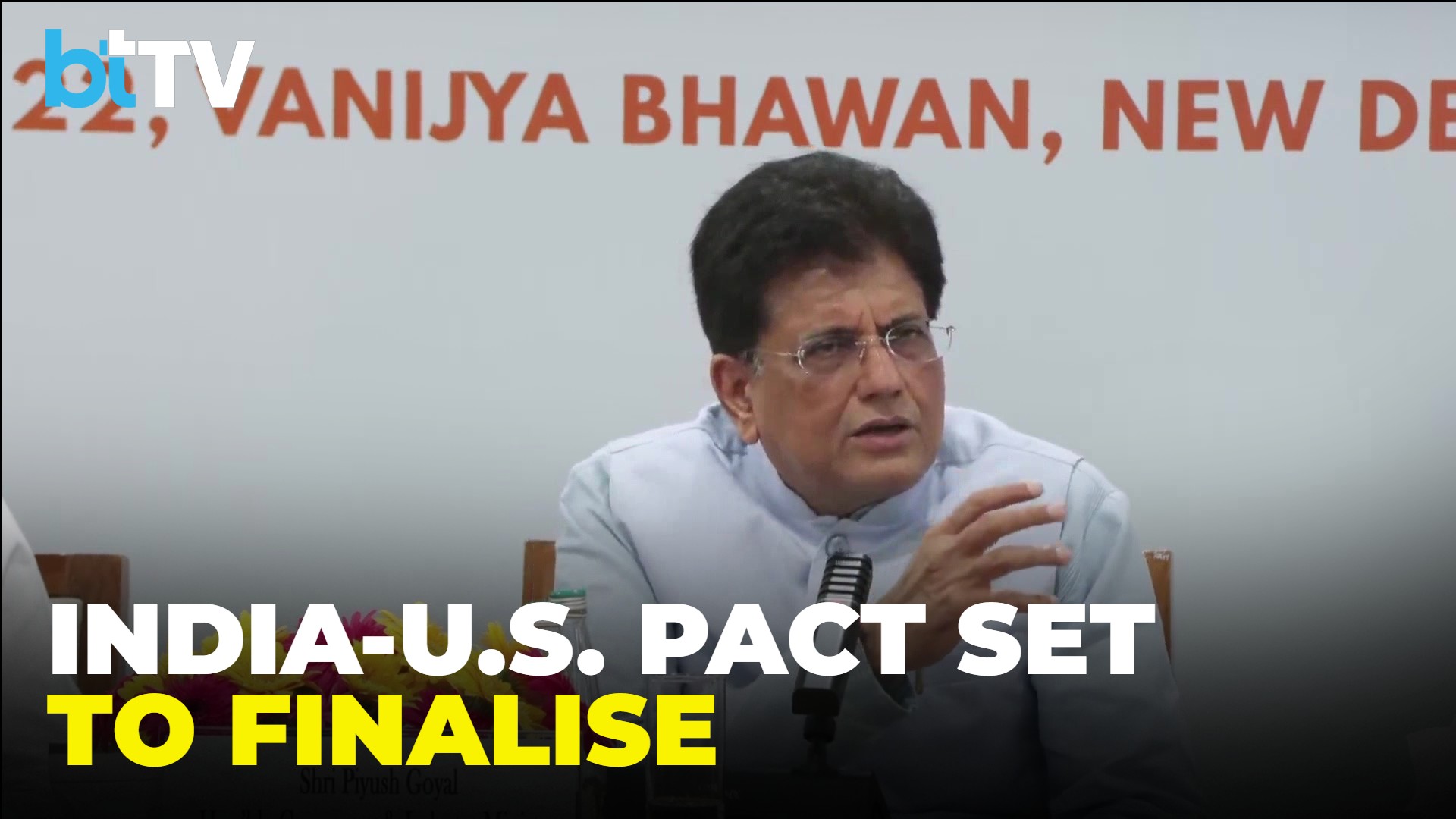 Piyush Goyal: Most India-U.S. Trade Issues Already Resolved