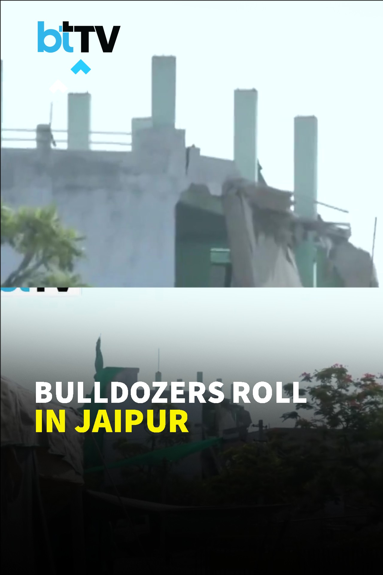 Bulldozer Action Begins In Jaipur As Major Anti-Encroachment