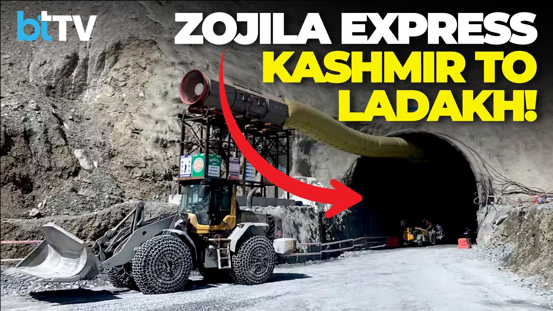 Historic Breakthrough: India Breaches Zojila Tunnel, Opening