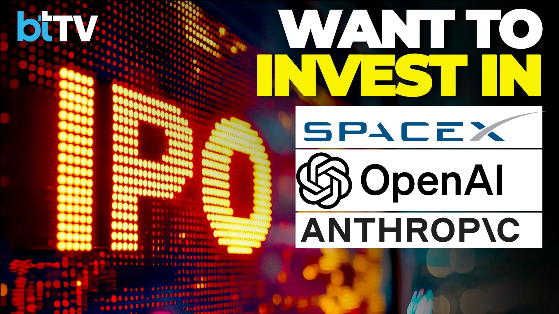 Why SpaceX, OpenAI, Anthropic IPOs Are A Pipe Dream For Indi