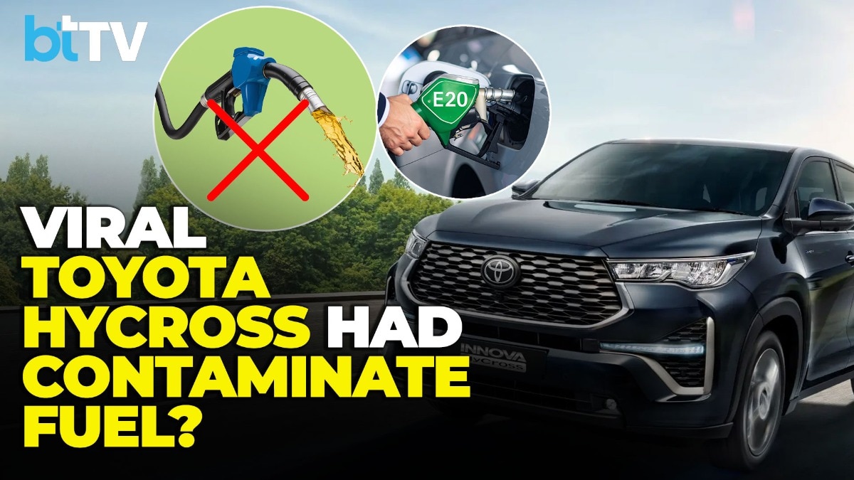 Toyota Clarifies Viral Innova Hycross Issue: Contaminated Fuel, Not E20 Technology Failure
