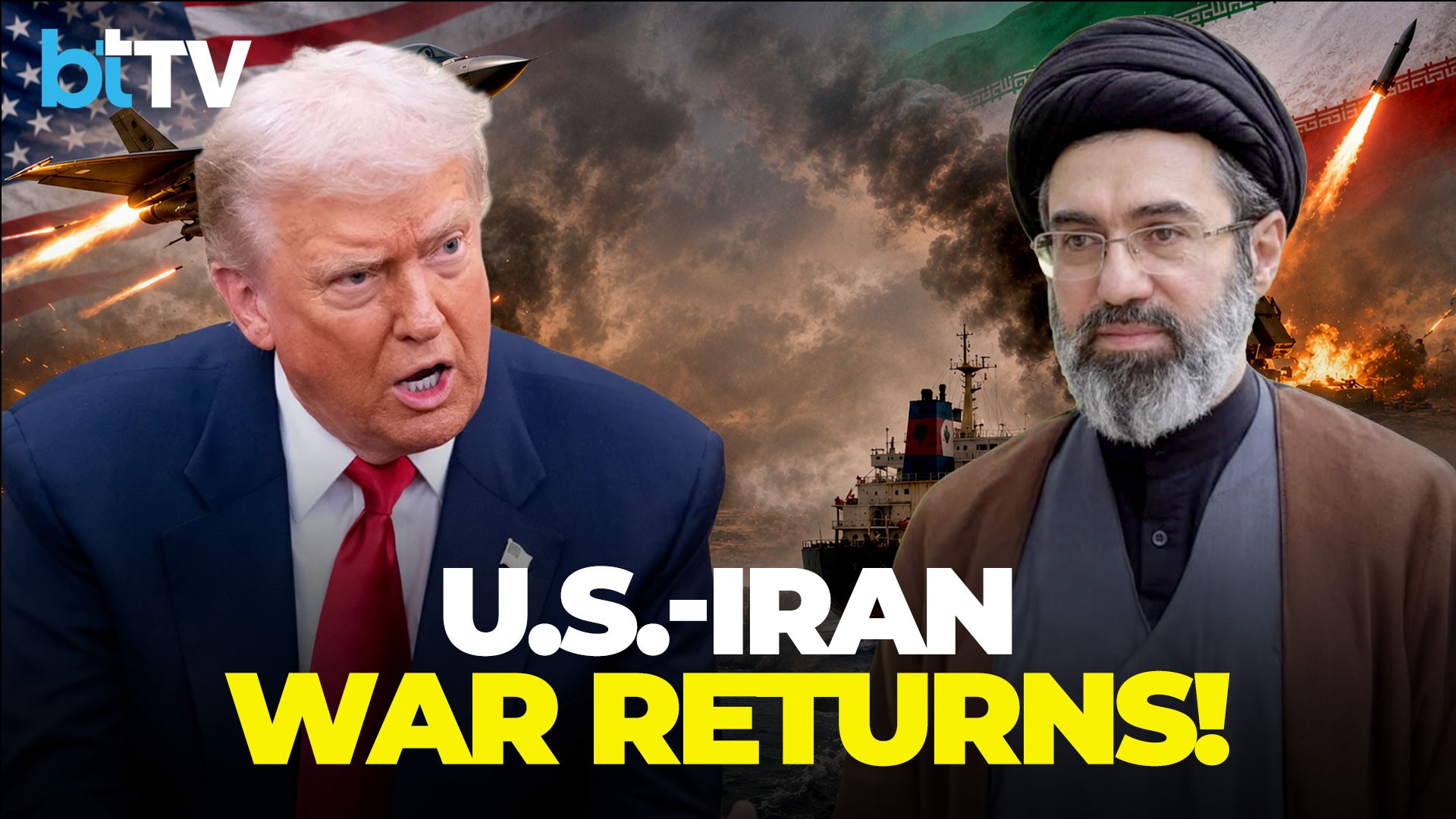 U.S.-Iran War Returns As Fresh Strikes Rock Hormuz And Indian Sailor Goes Missing After Ship Attack
