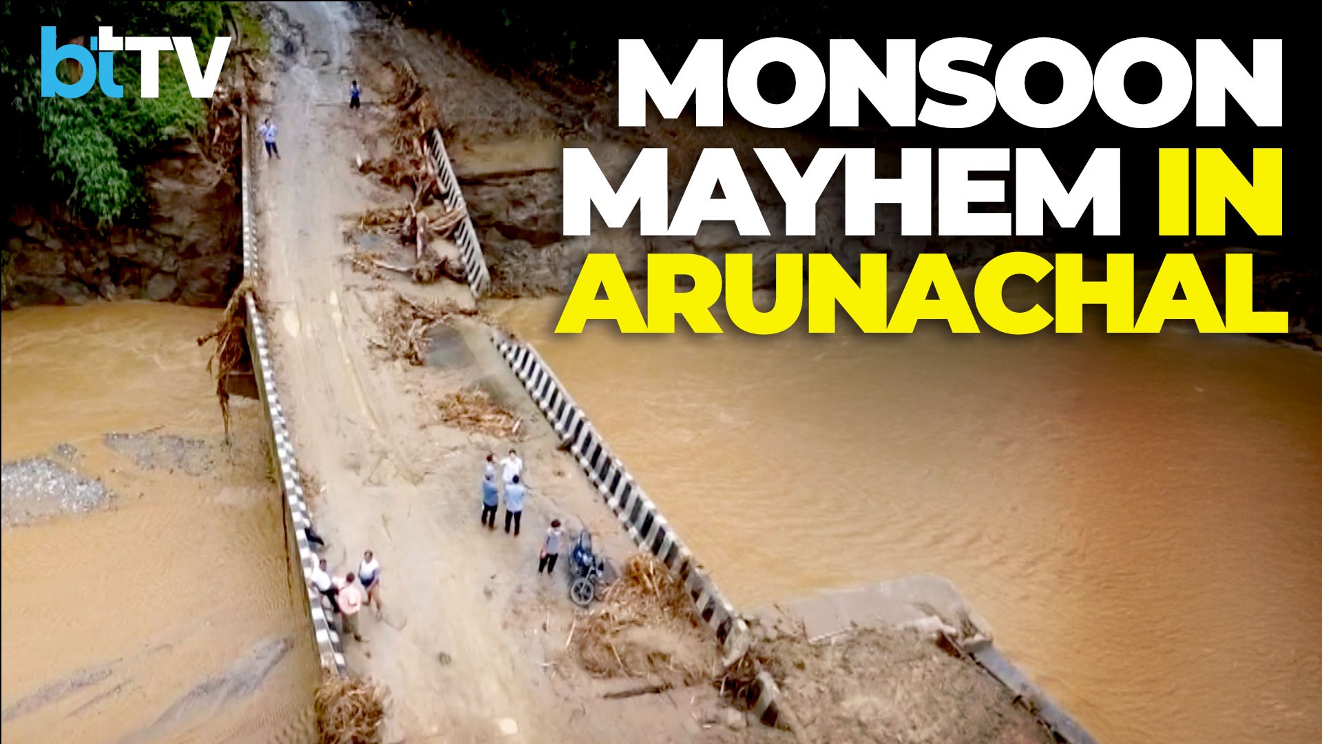 Arunachal Floods: Over 1 Lakh Affected, Roads Collapse, Relief Race Intensifies