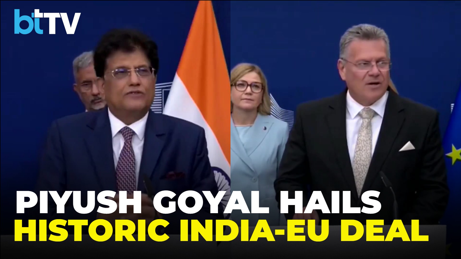 “Partnership For Global Good”: Piyush Goyal Hails India-EU FTA As Historic Win-Win Deal