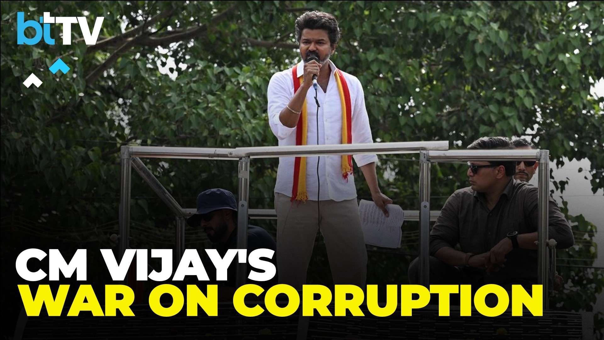 Tamil Nadu CM Vijay Launches Anti-Corruption Drive, Suspends Officials & Issues Tough Warning
