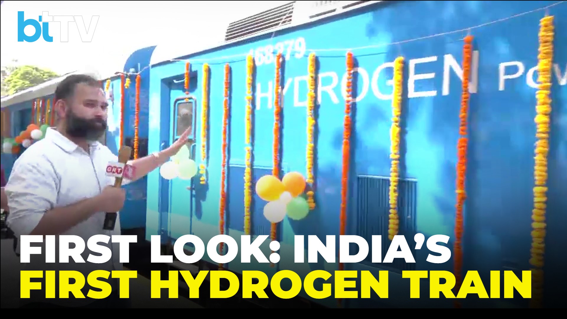 Exclusive Ground Report: India’s First Hydrogen Train Seen In Exclusive Visuals From Jind