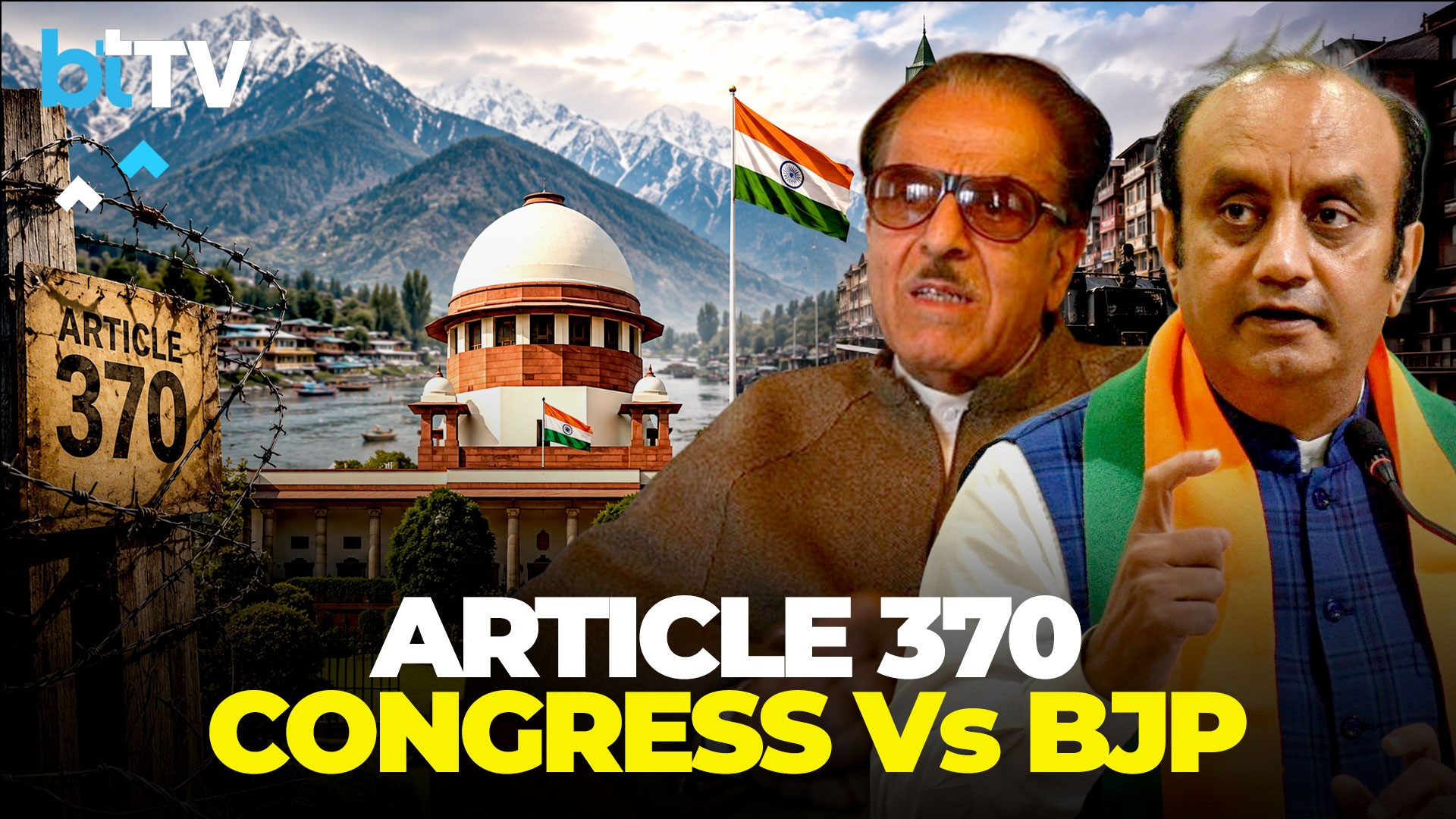 Article 370 Row Returns: BJP Targets Congress After Saifuddin Soz's Remarks
