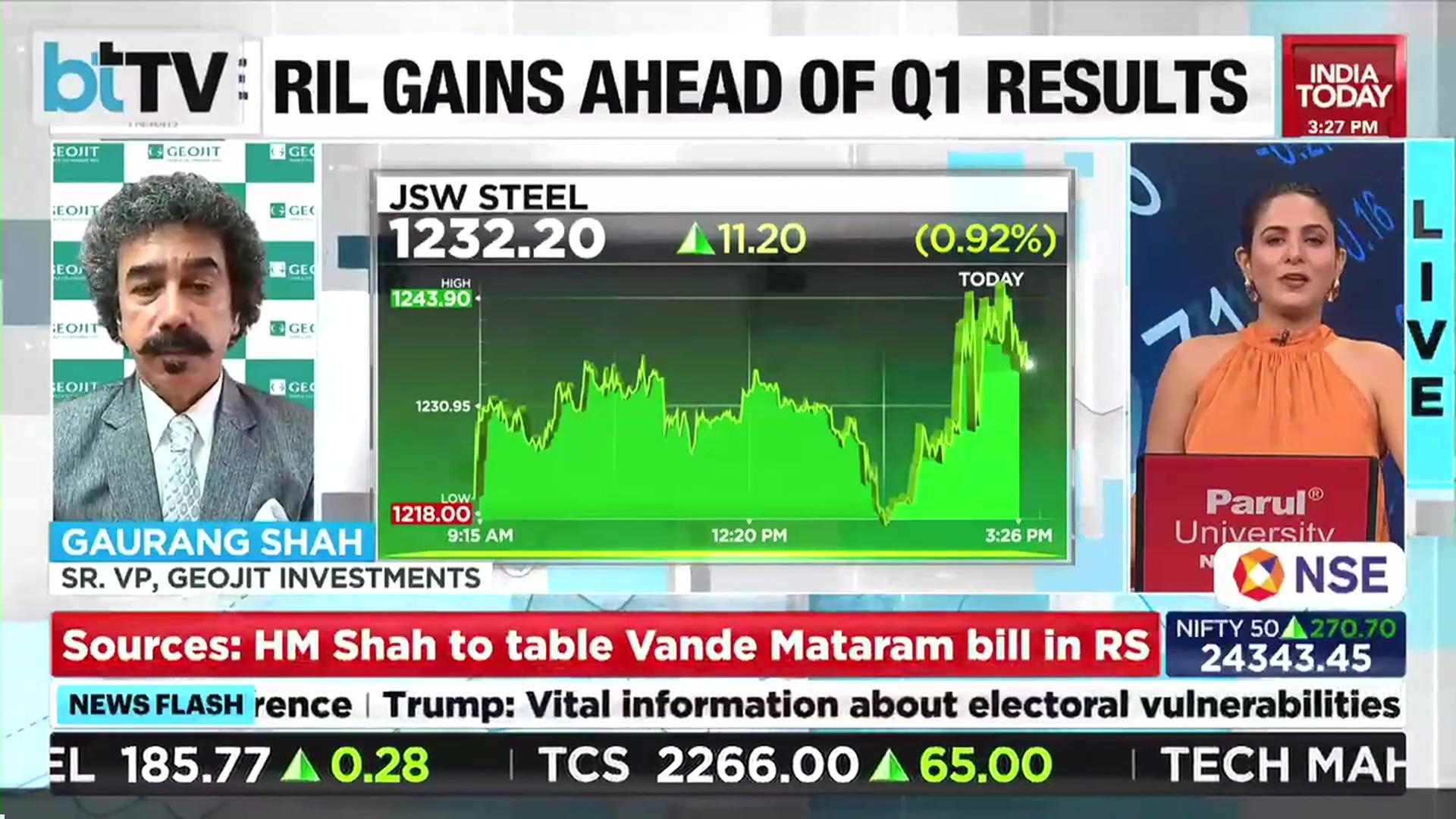 Gaurang Shah picks Indian Bank, SBI, ICICI Bank, Federal Bank as preferred banking bets