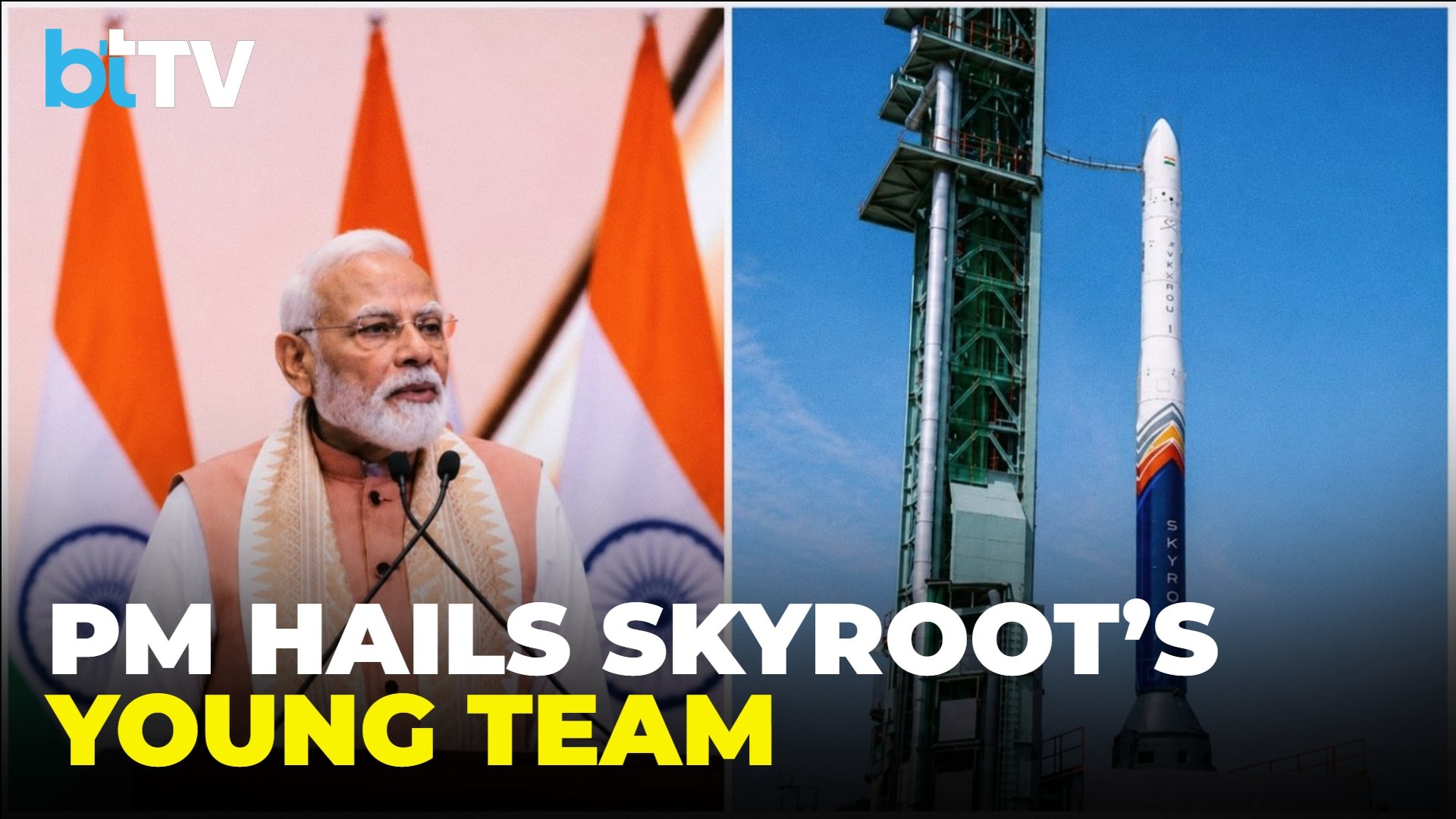 “Average Age Just 28”: PM Modi Hails Skyroot Team Behind India’s New Space Milestone
