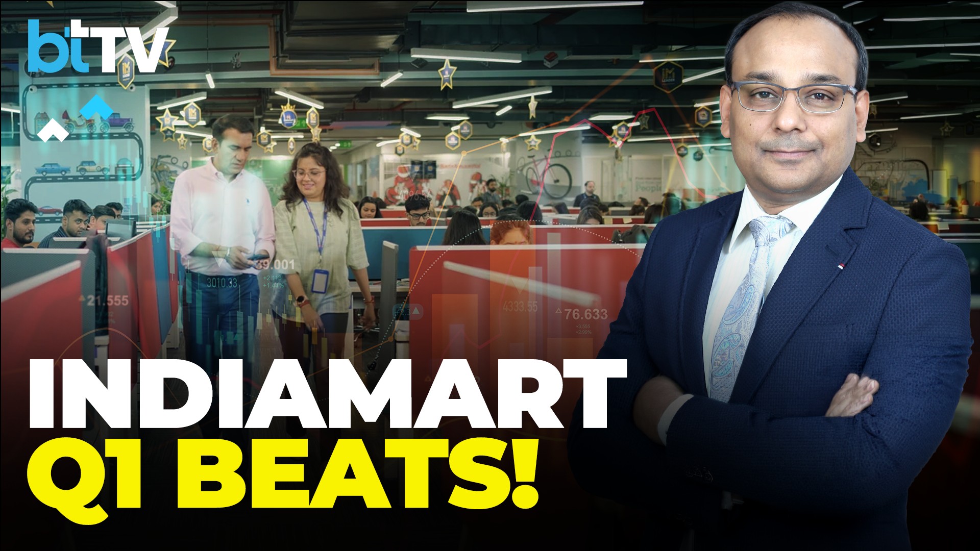 IndiaMART Q1 Earnings | Founder & CEO Dinesh Agarw