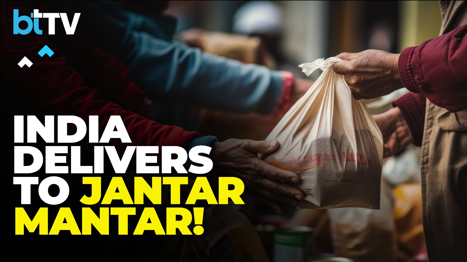 Jantar Mantar Protest: Strangers Across India Send Food & Essentials Via Online Delivery Apps
