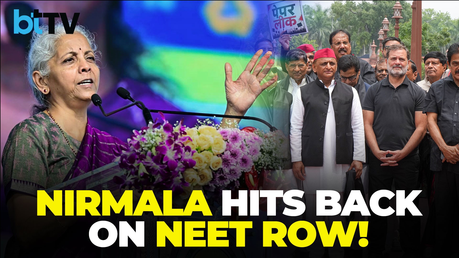 Nirmala Sitharaman Defends Government On NEET Row, Backs PM's Fast-Track Courts for Paper Leak Cases