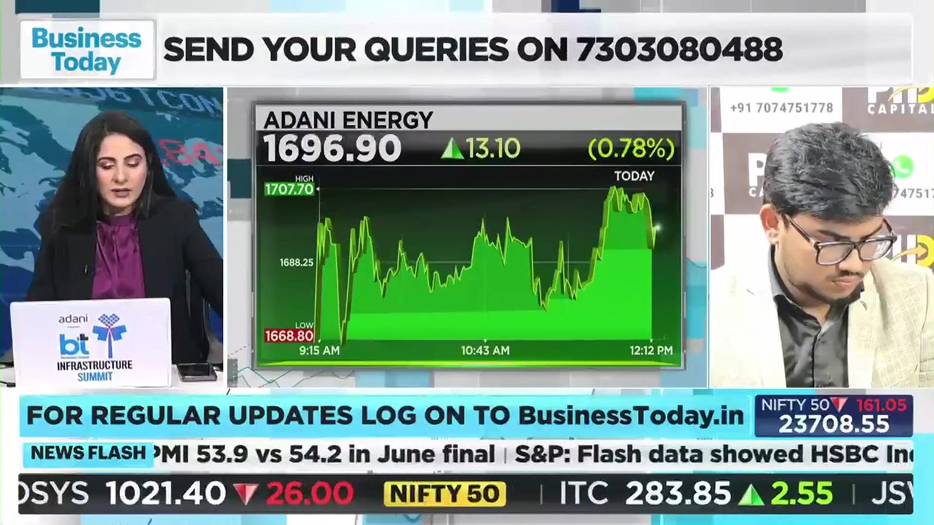 Adani Energy Solutions could move toward “almost Rs 1,850 to Rs 1,900” over the next six months, said an analyst.