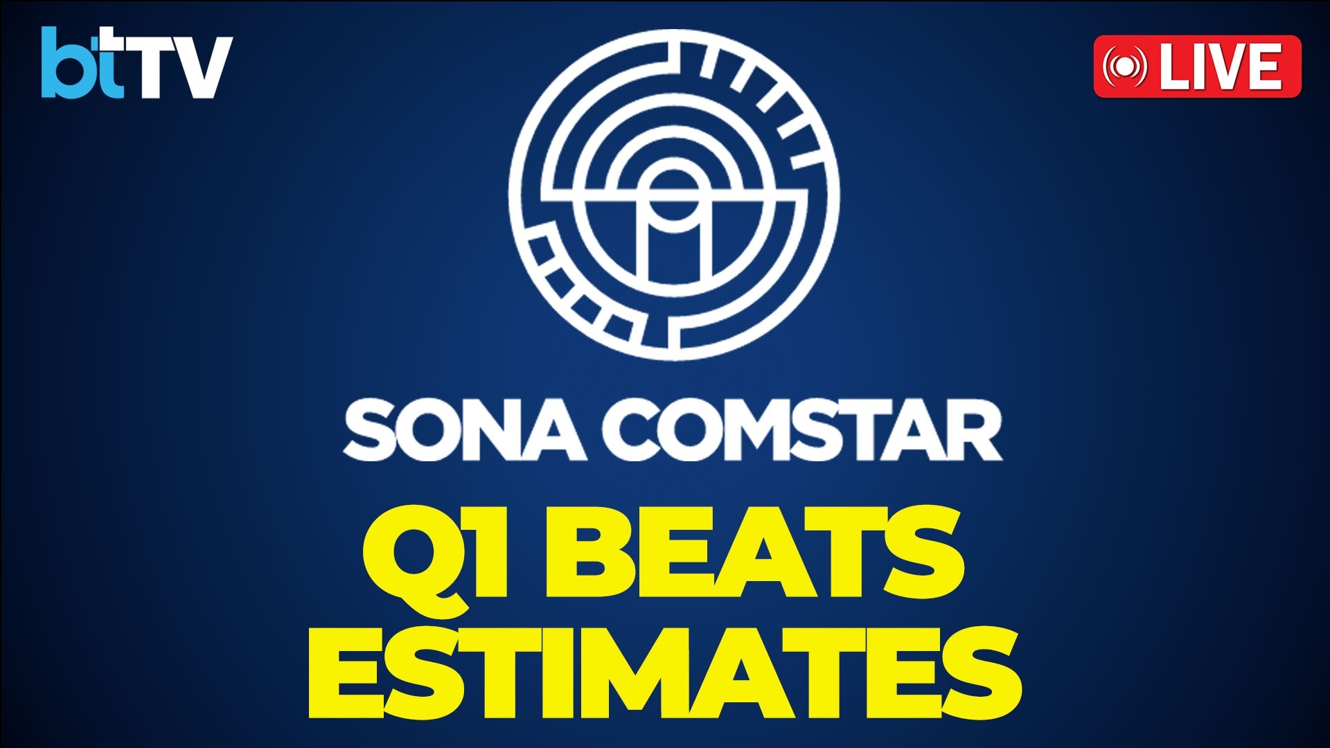 Sona Comstar Q1 Results | Profit Jumps 47%, EV Business Drives Record Revenue