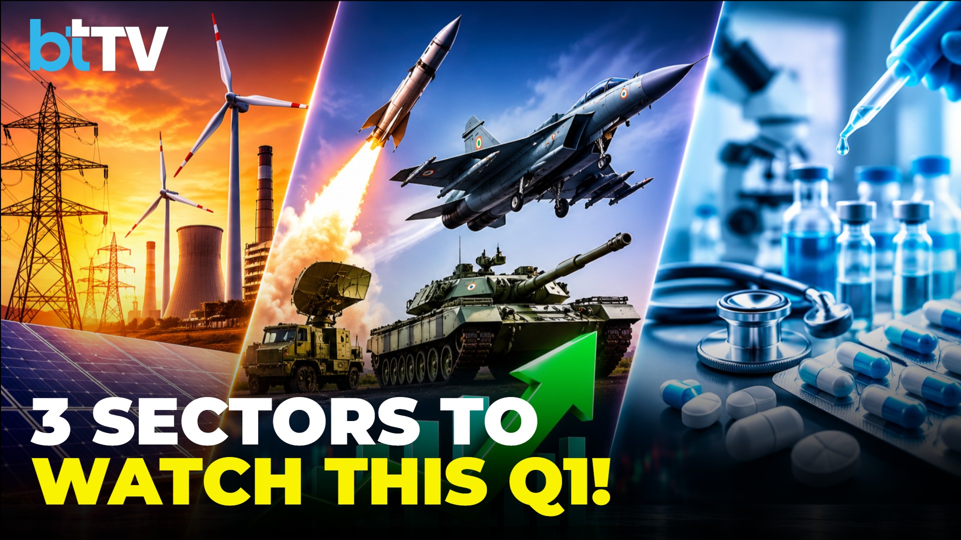 Power, Defence & Healthcare Stocks: Where Should You Invest Now? | Q1 Results