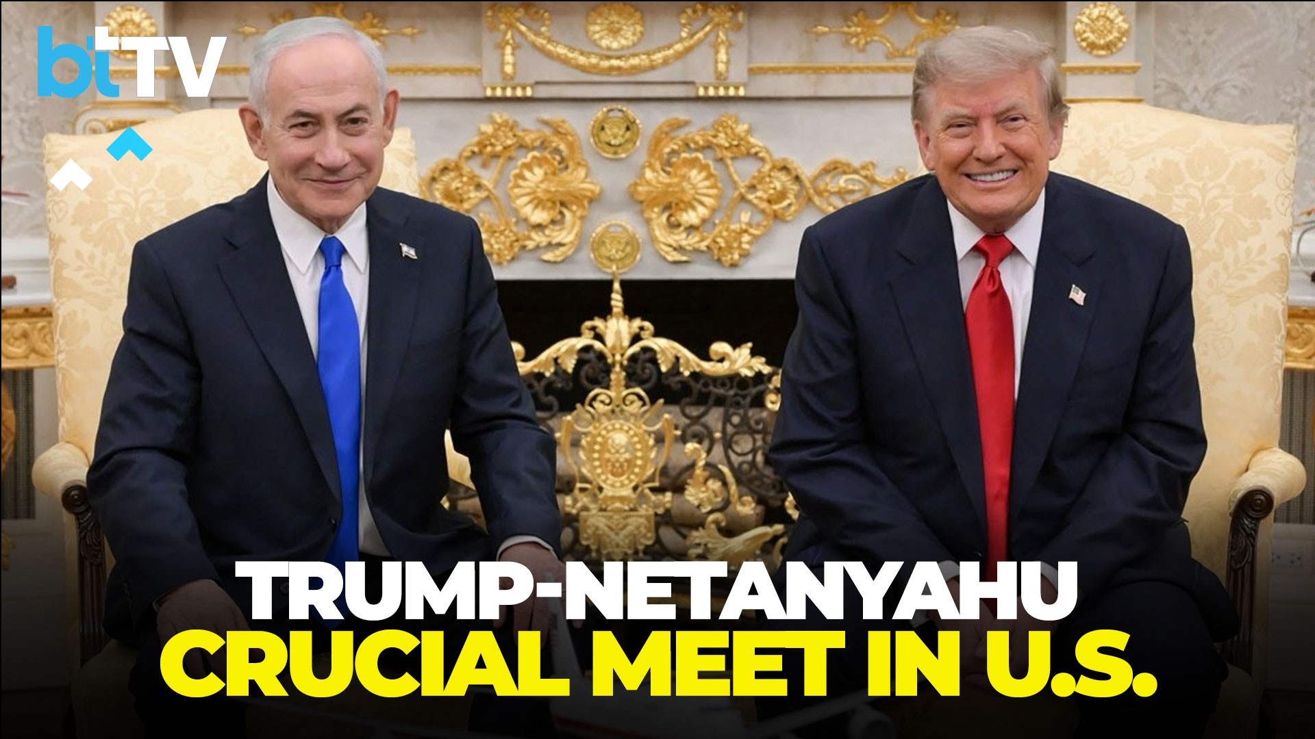 Trump And Netanyahu Meet In Washington As Iran Differences Surface At White House