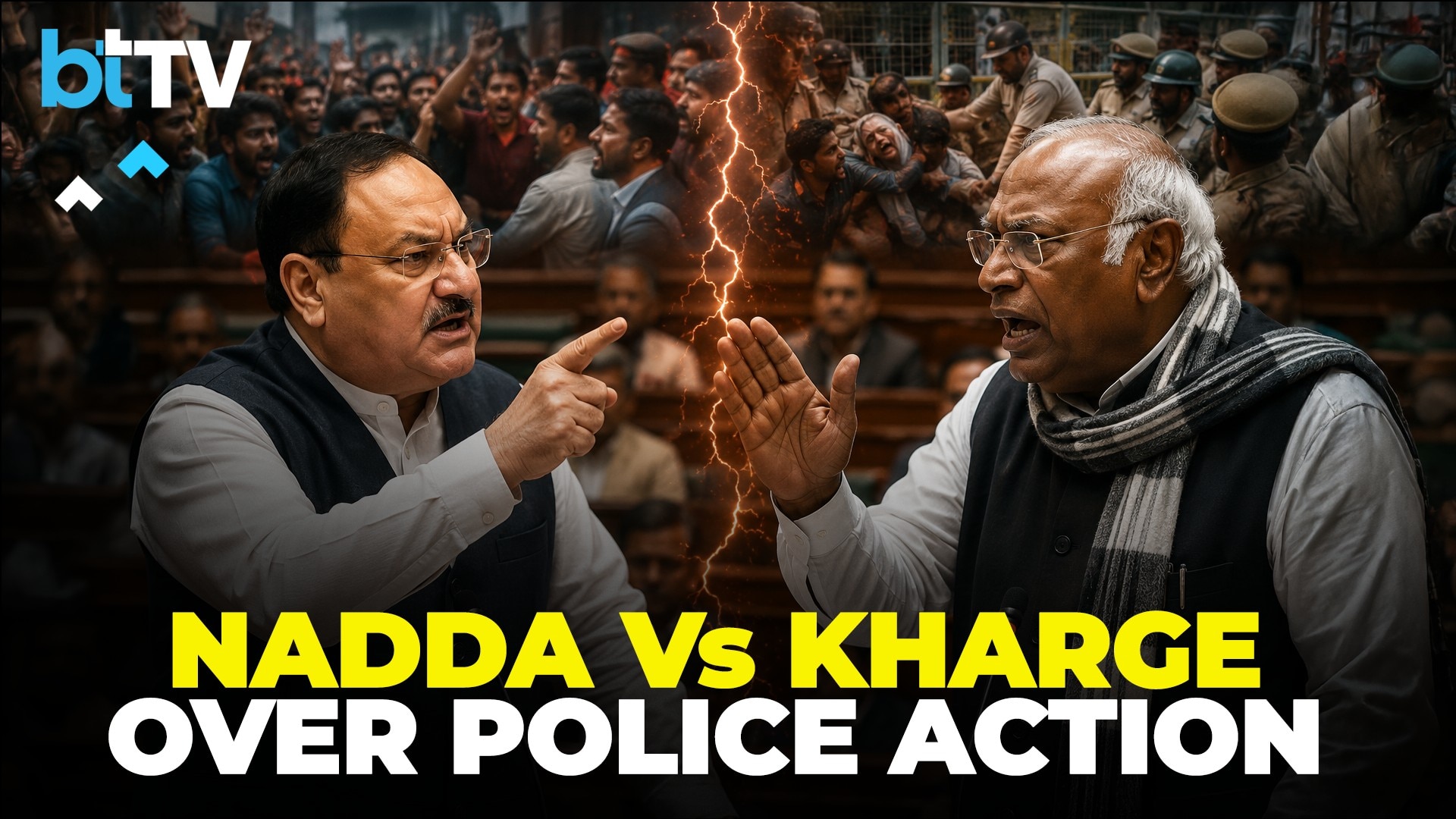 "Normal Law & Order": JP Nadda Hits Back At Kharge