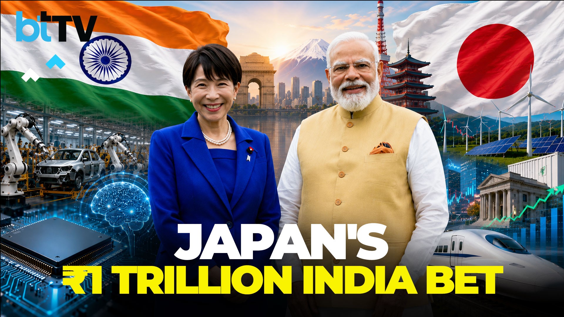 Japan's ₹1 Trillion Investment In India: 120 Deals Across AI, Semiconductors, Auto & Green Energy