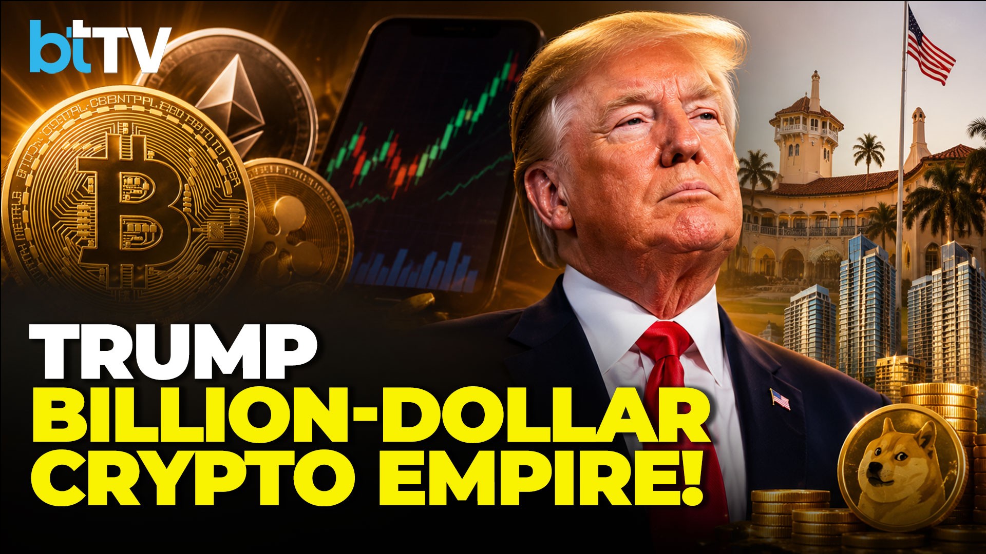 Donald Trump&rsquo;s $1.4 Billion Crypto Haul Spar
