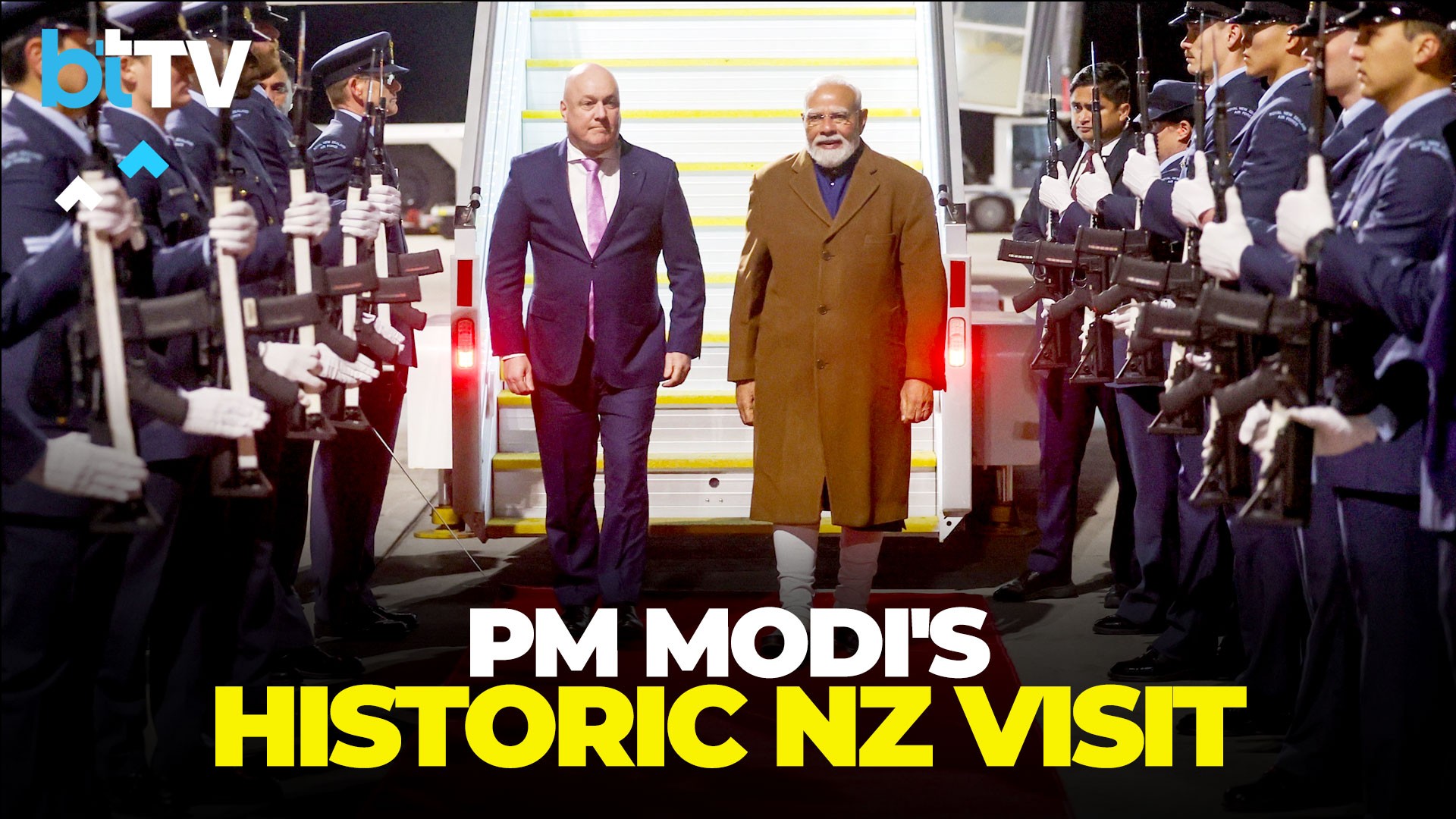 PM Modi Arrives in Auckland For First State Visit To New Zealand In 40 Years; Focus On Trade & Ties