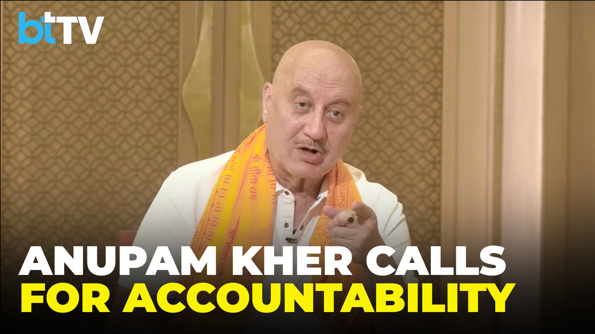 "Get Honest, Answerable People": Anupam Kher's Call For Better Temple Management