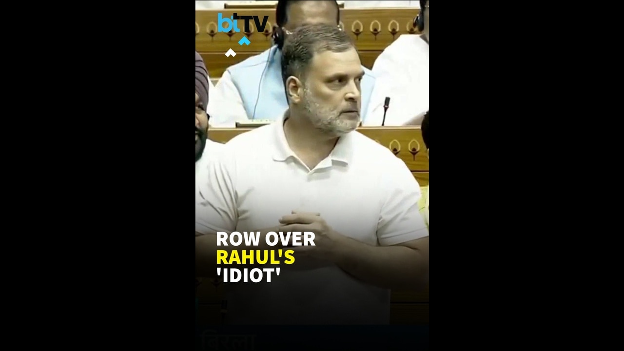 Speaker Slams Rahul Gandhi Over "Idiot & Andbhakt"
