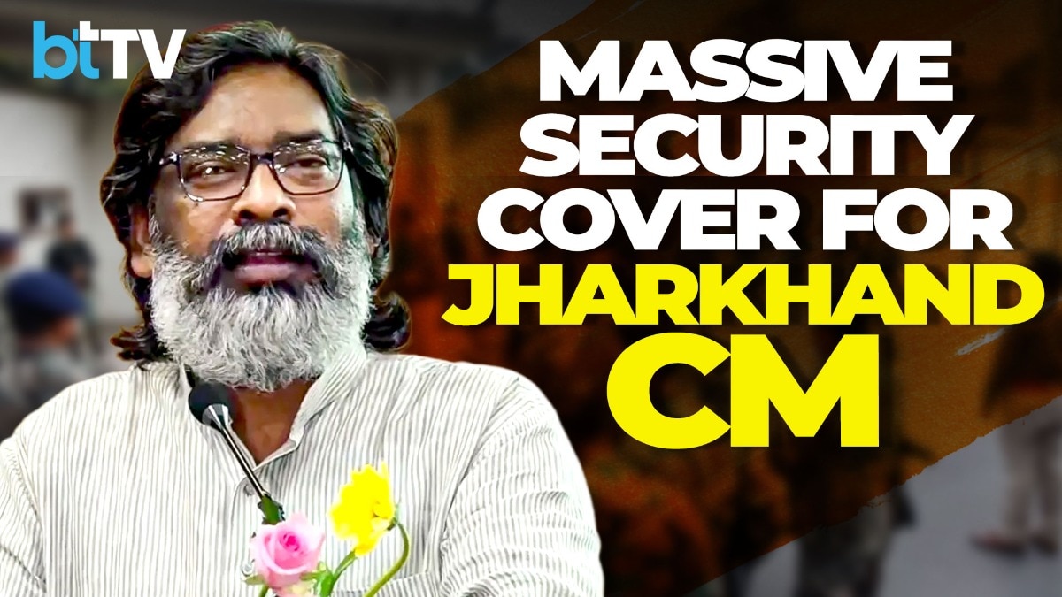 Ranchi Fortified: Massive Security Cover At CM Hemant Soren’s Residence To Block Protesting Students