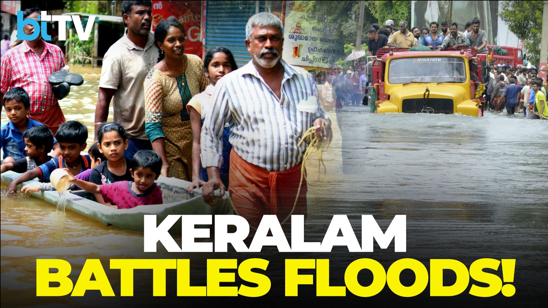 Keralam Flood Fury: Several Killed, Thousands Shifted To Relief Camps | Orange Alert In 12 Districts