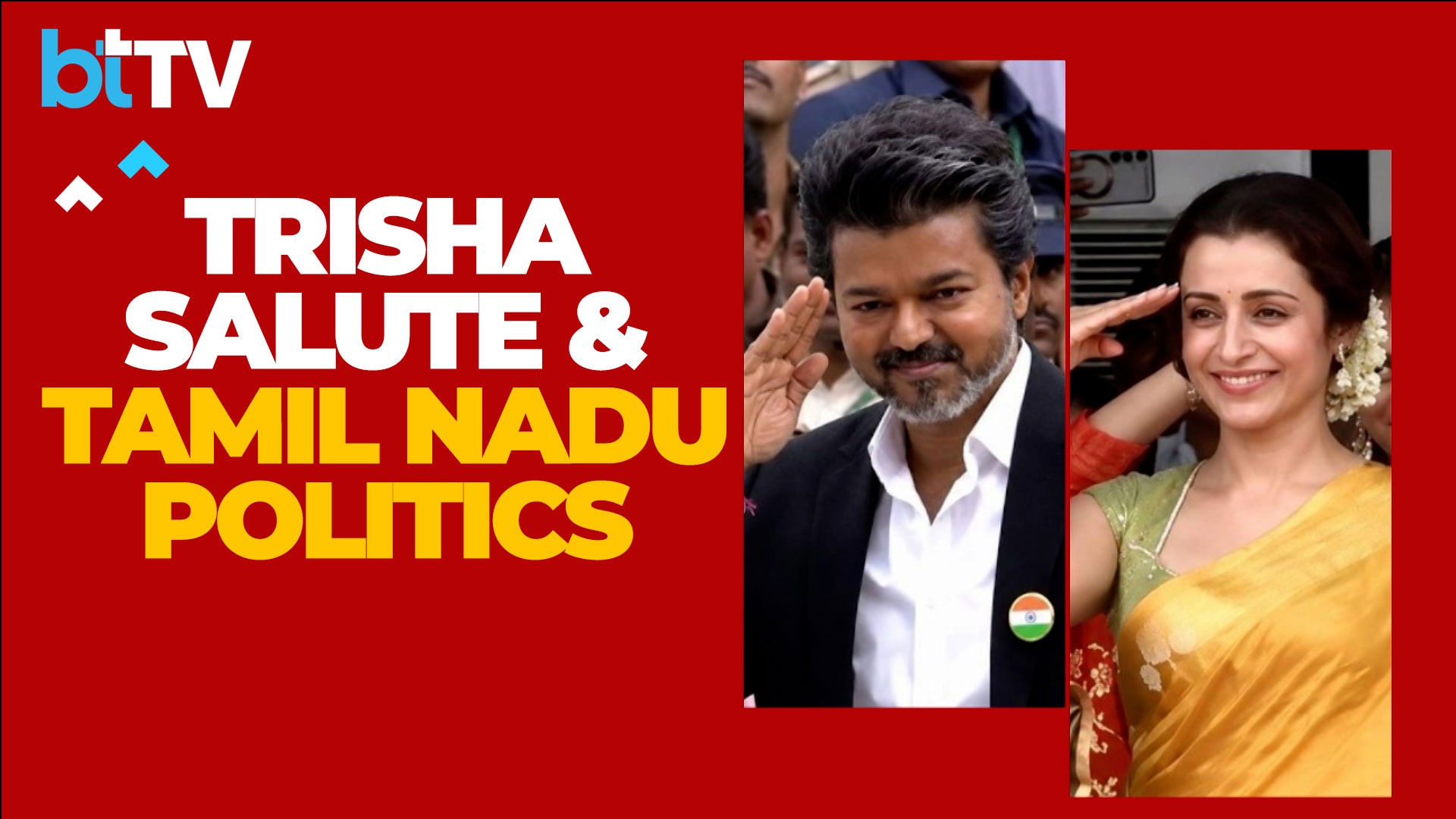 Trisha Dragged Into Tamil Nadu Political War: DMK, BJP & AIADMK Trade Barbs