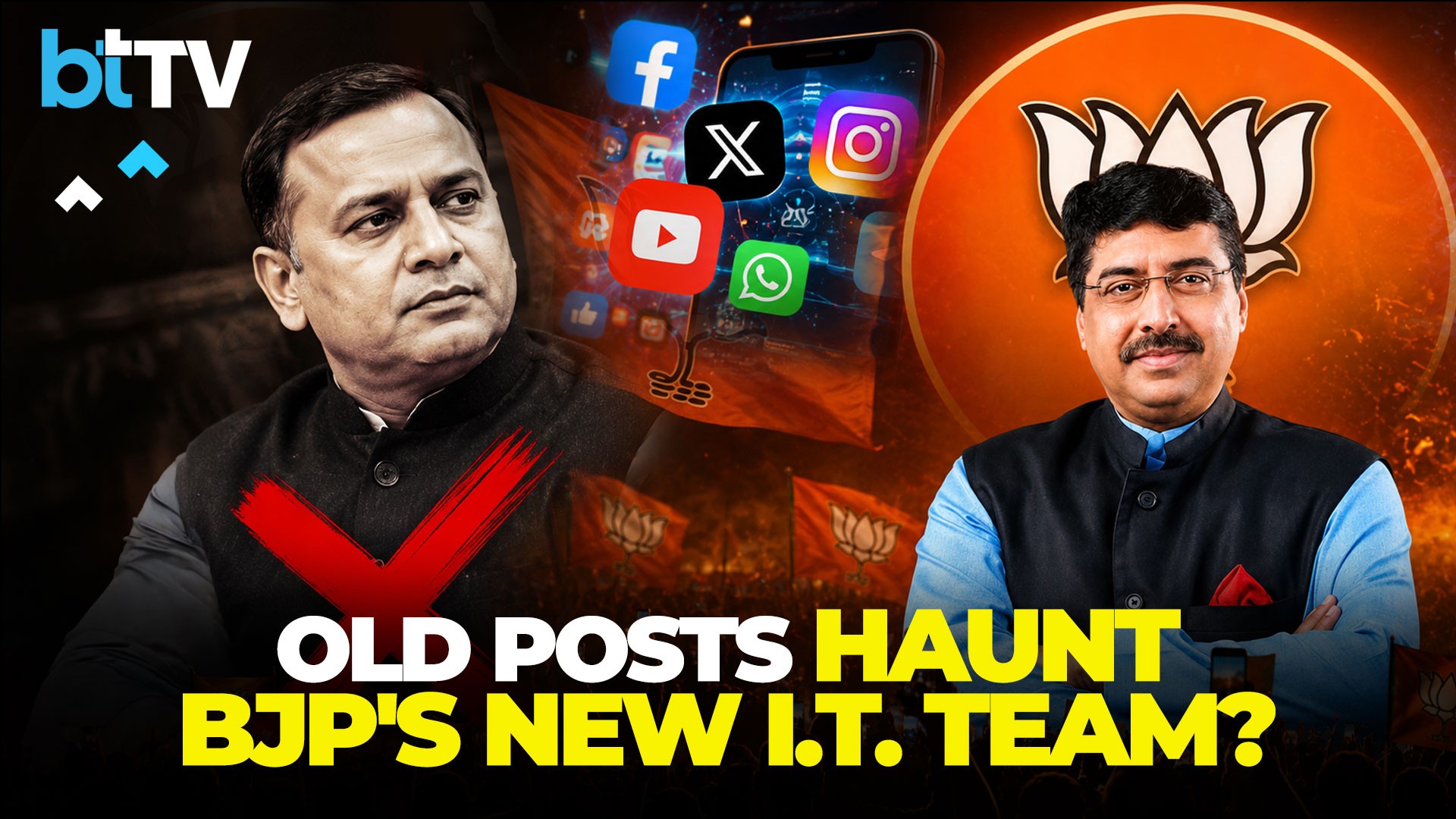BJP’s Digital Reset: Amit Malviya Out, New Team Faces Scrutiny Over Old Posts