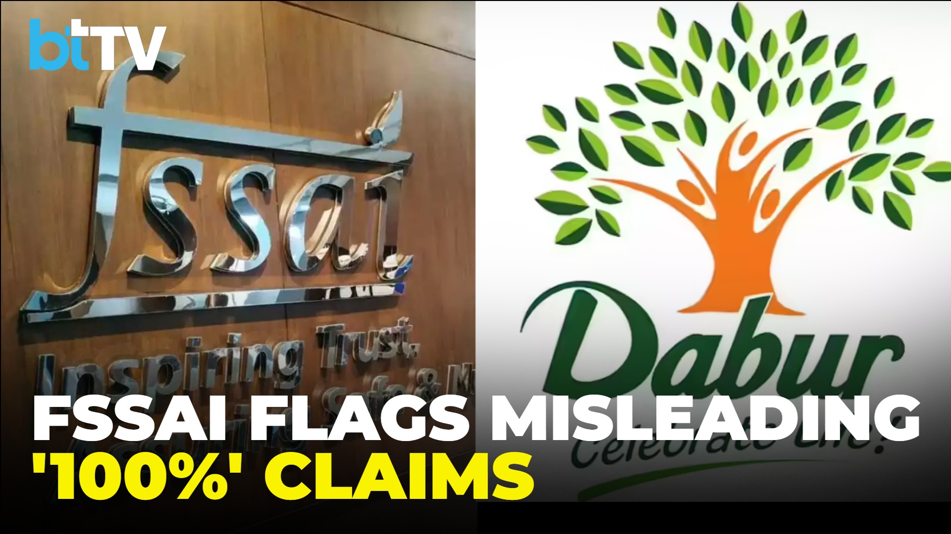 FSSAI Orders Dabur To Drop '100% Claims' On Honey, Ghee & Oils; Seeks Reply Within 15 Days