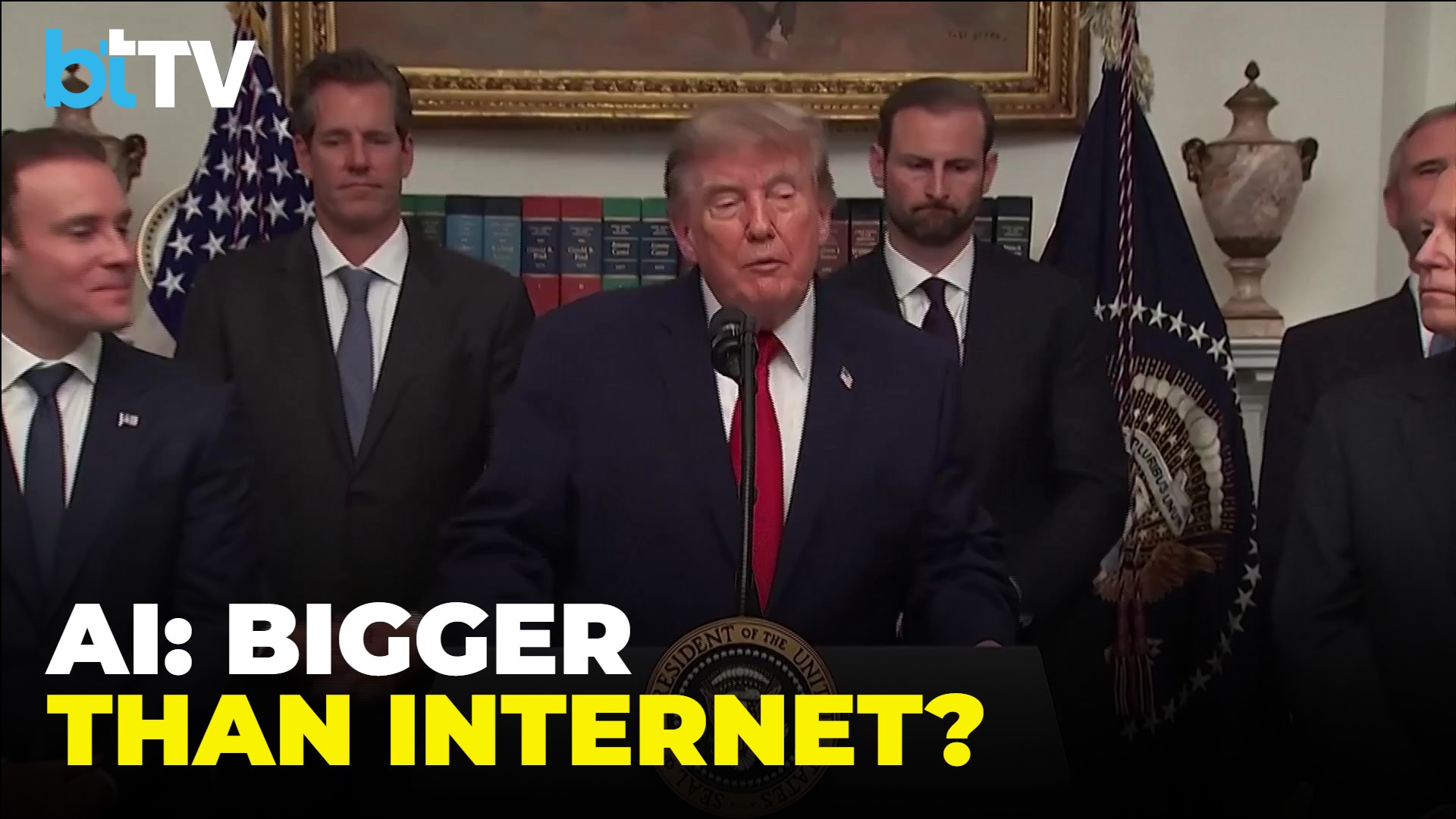 Trump Says AI Could Be Bigger Than Internet, To Meet Top Industry Leaders Next Week
