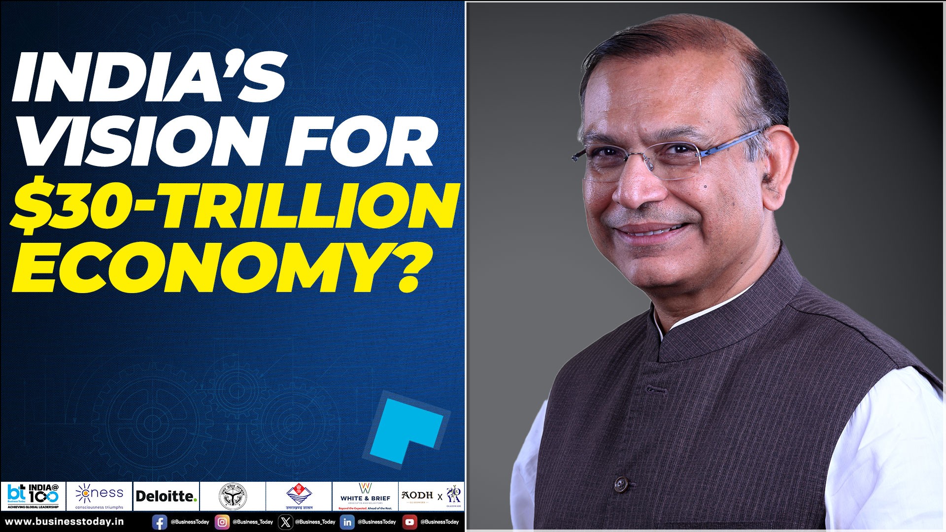 #IndiaAt100 : Can India Become A $30 Trillion Economy By 2047? | Jayant Sinha Explains