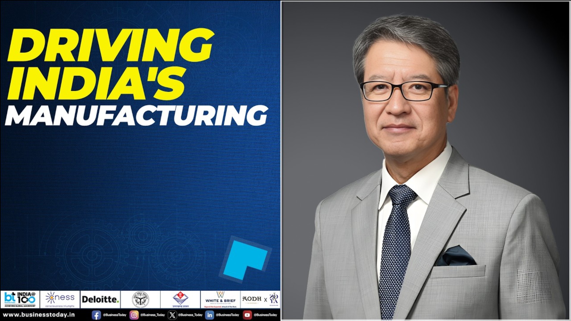 #IndiaAt100 : Hisashi Takeuchi On Driving India’s Manufacturing Revolution